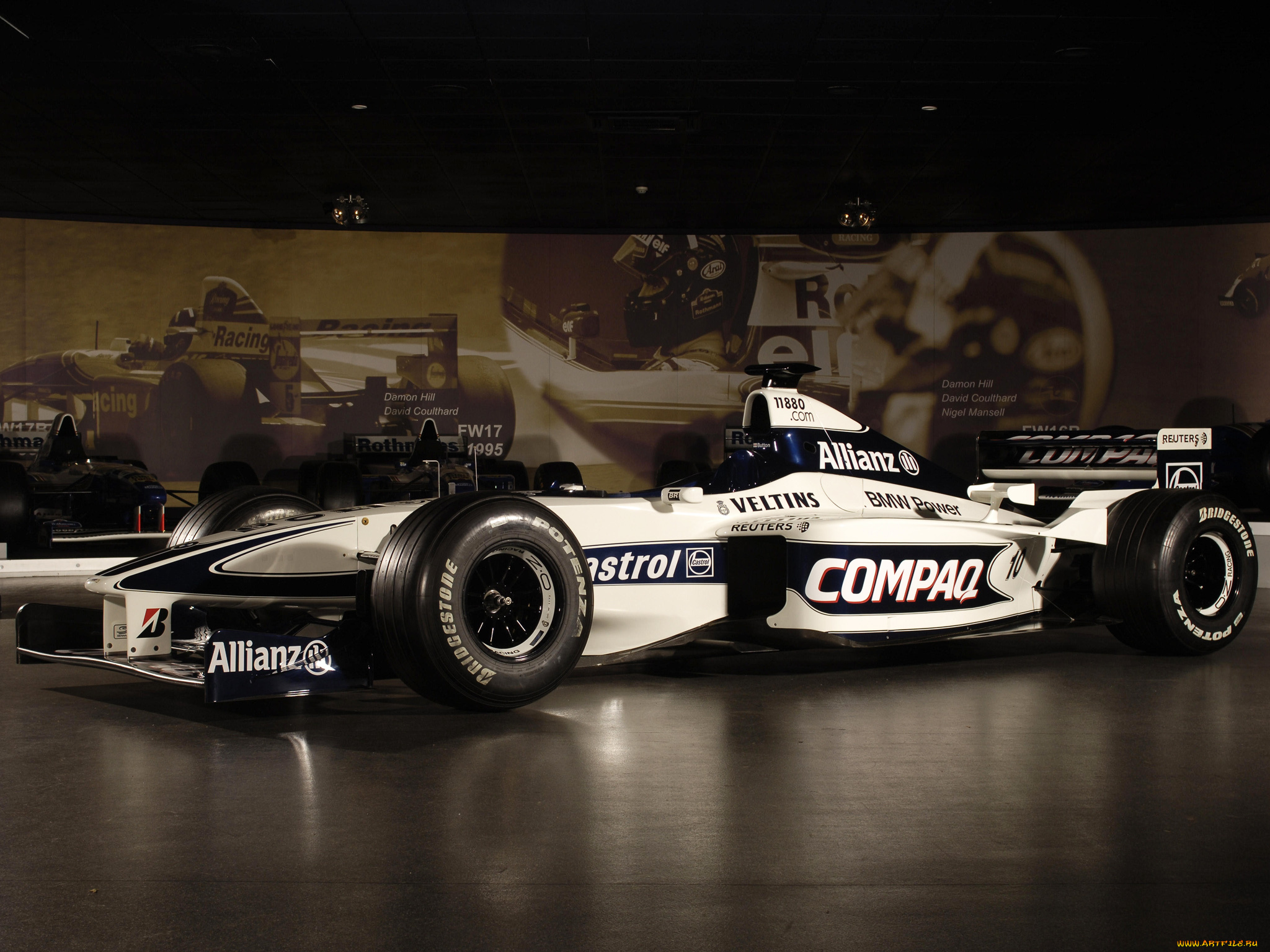 bmw, williamsf1, fw22, автомобили, formula, williams