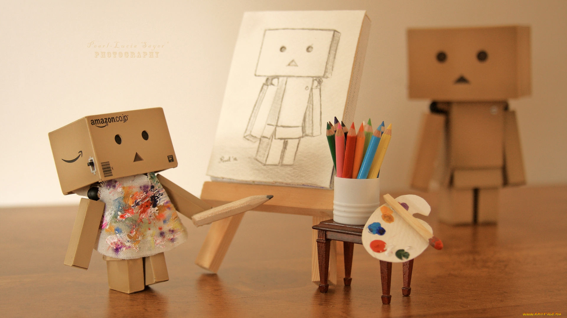 разное, данбо, danboard, художник, коробочки