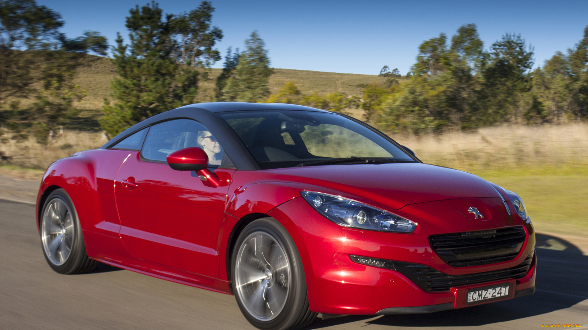 автомобили, peugeot, красный, -spec, rcz, au