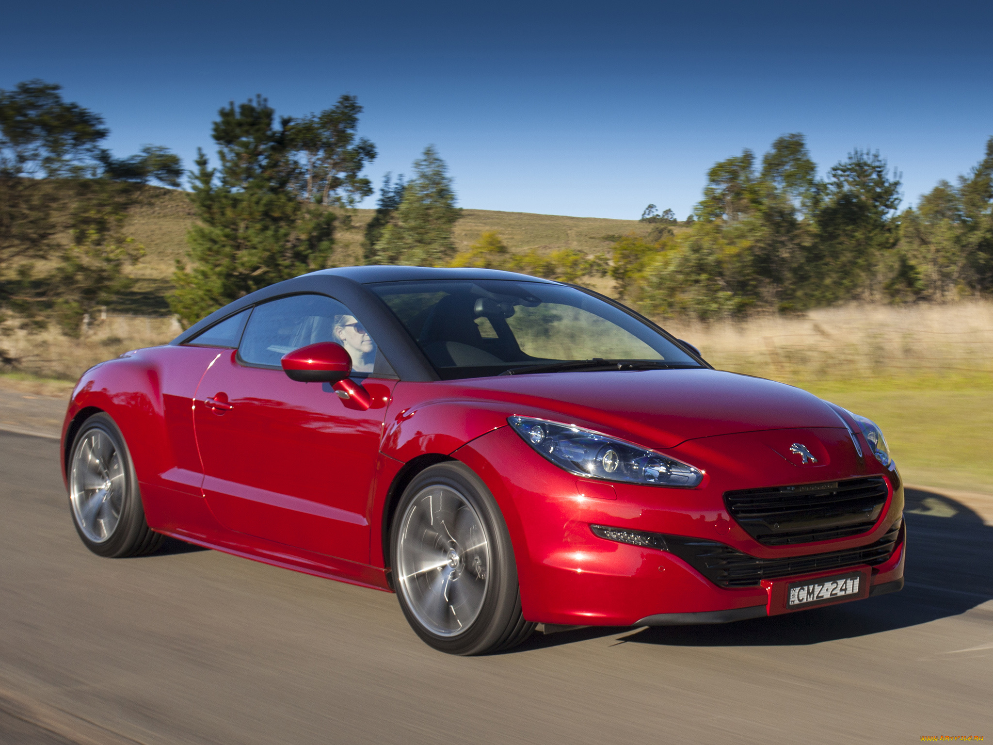 автомобили, peugeot, красный, -spec, rcz, au