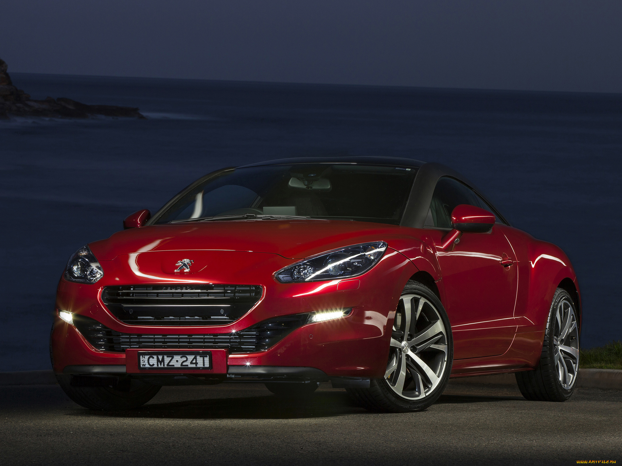 автомобили, peugeot, красный, -spec, rcz, au