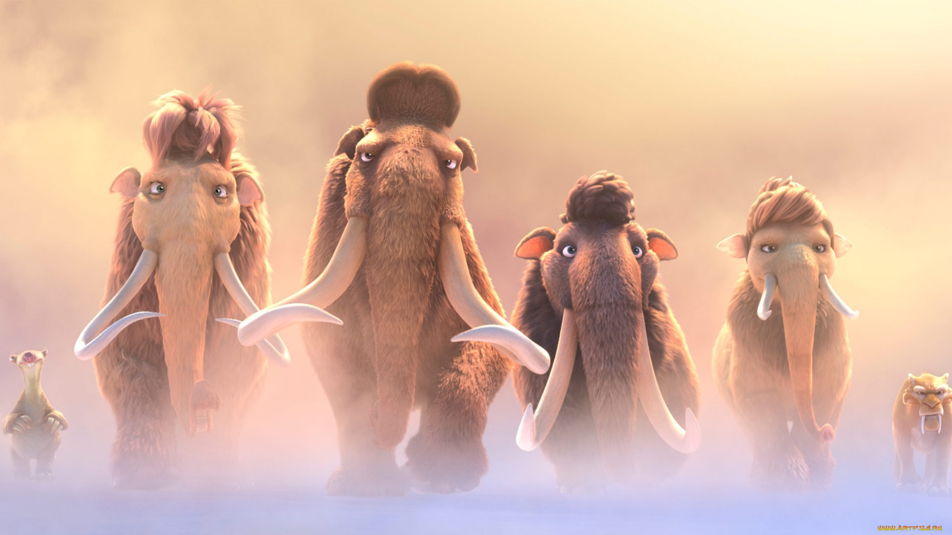 мультфильмы, ice, age, , collision, course, персонажи