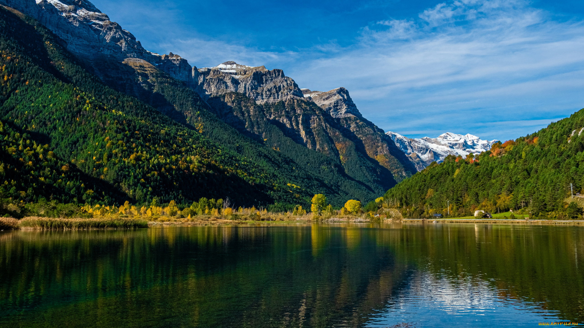 pirineos, spain, природа, реки, озера