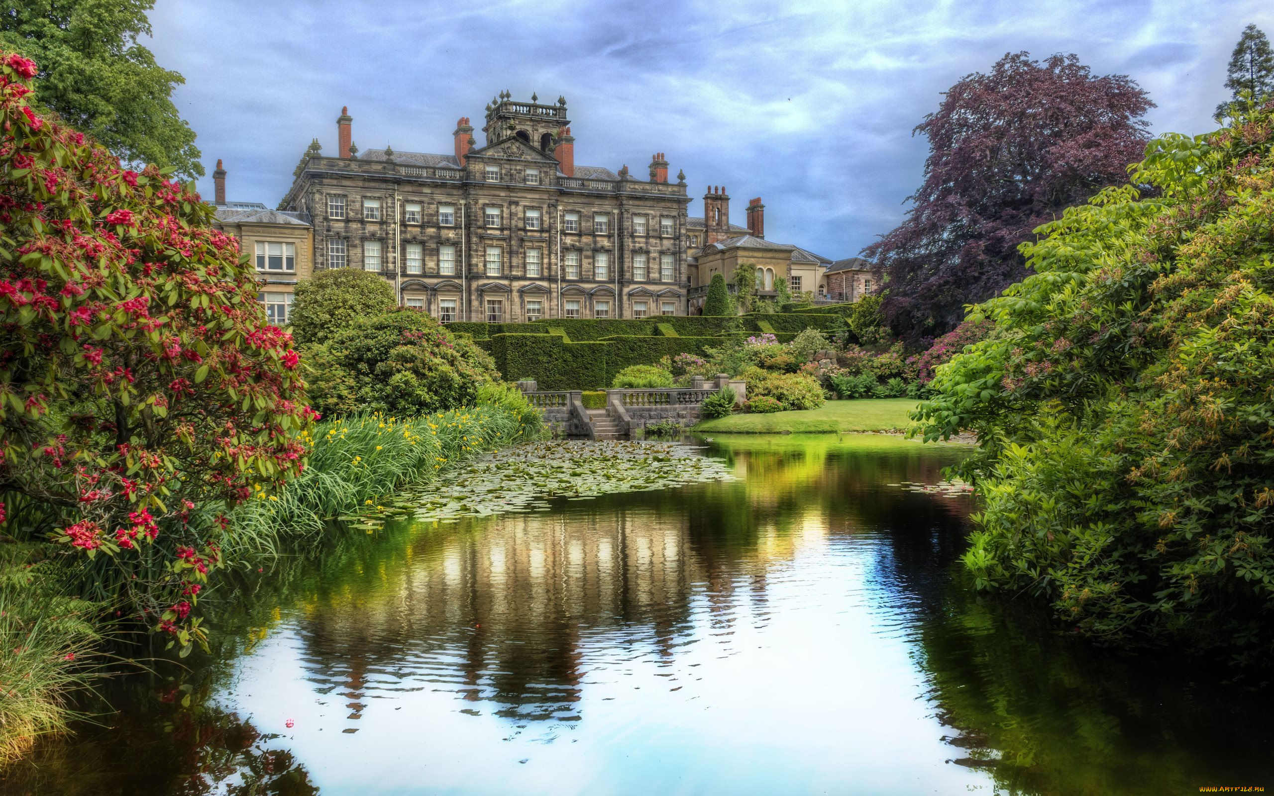 stoke-on-trent, uk, города, -, здания, , дома