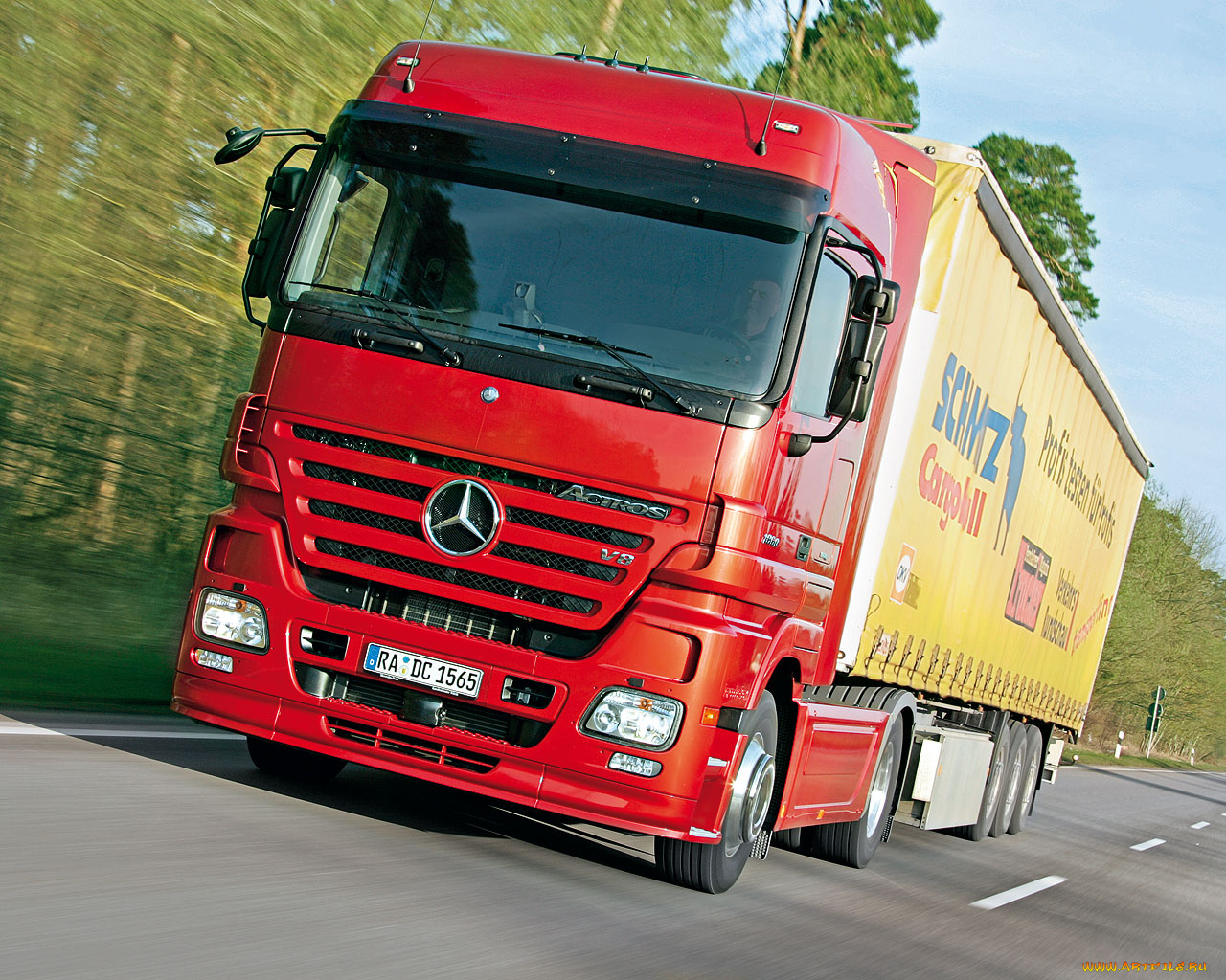 Mercedes Actros mp2