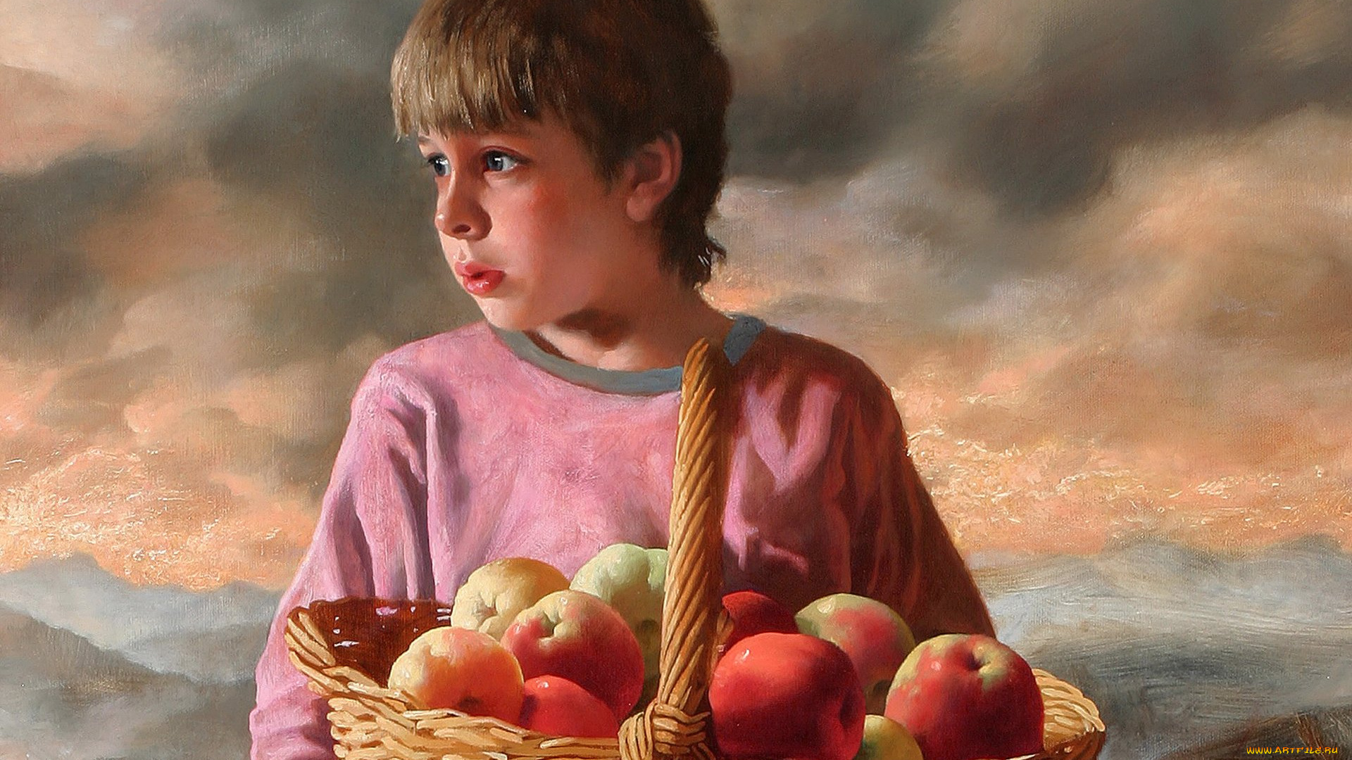 arsen, kurbanov, apples, рисованные