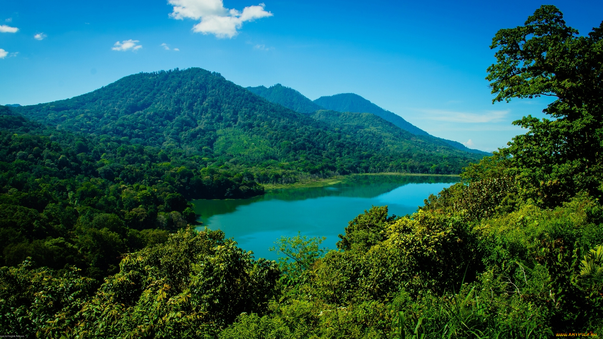 bali, indonesia, природа, реки, озера, бали, индонезия, горы, озеро, лес