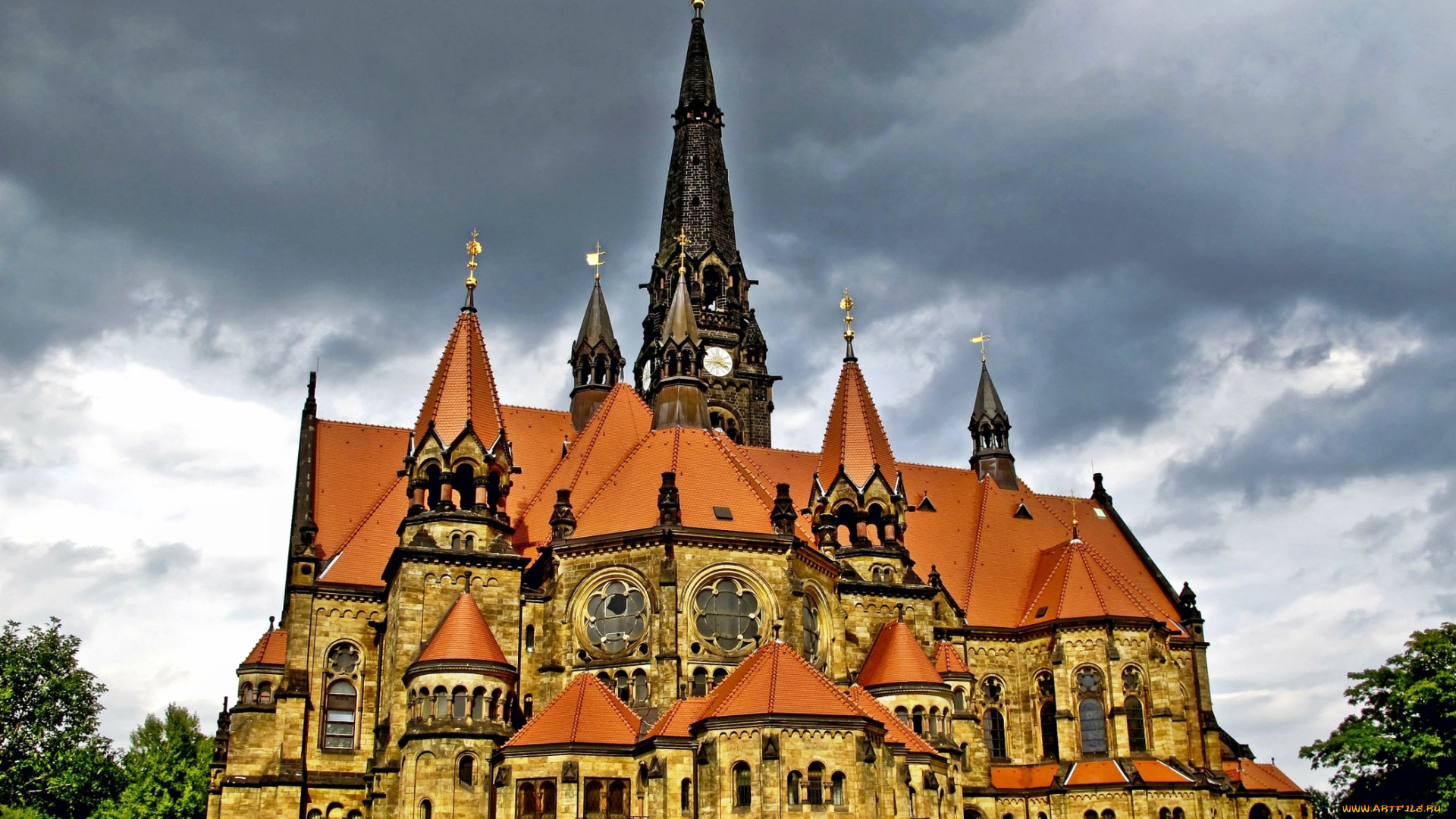 st, martinskirche, ehemalige, garnisonskirche, in, dresden, города, дрезден, германия, гарнизонная, церковь