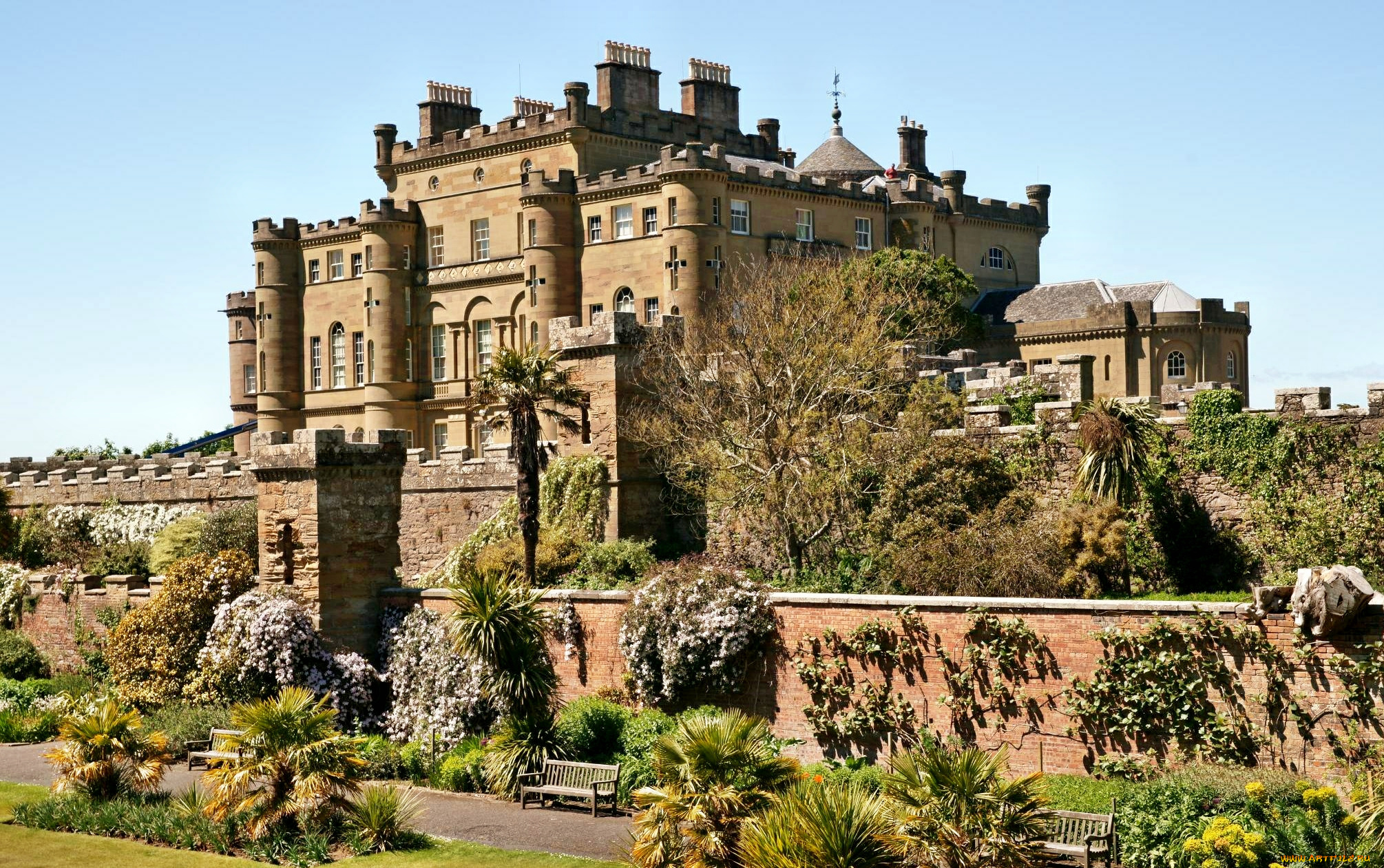 culzean, castle, города, дворцы, замки, крепости, башни, стены, замок