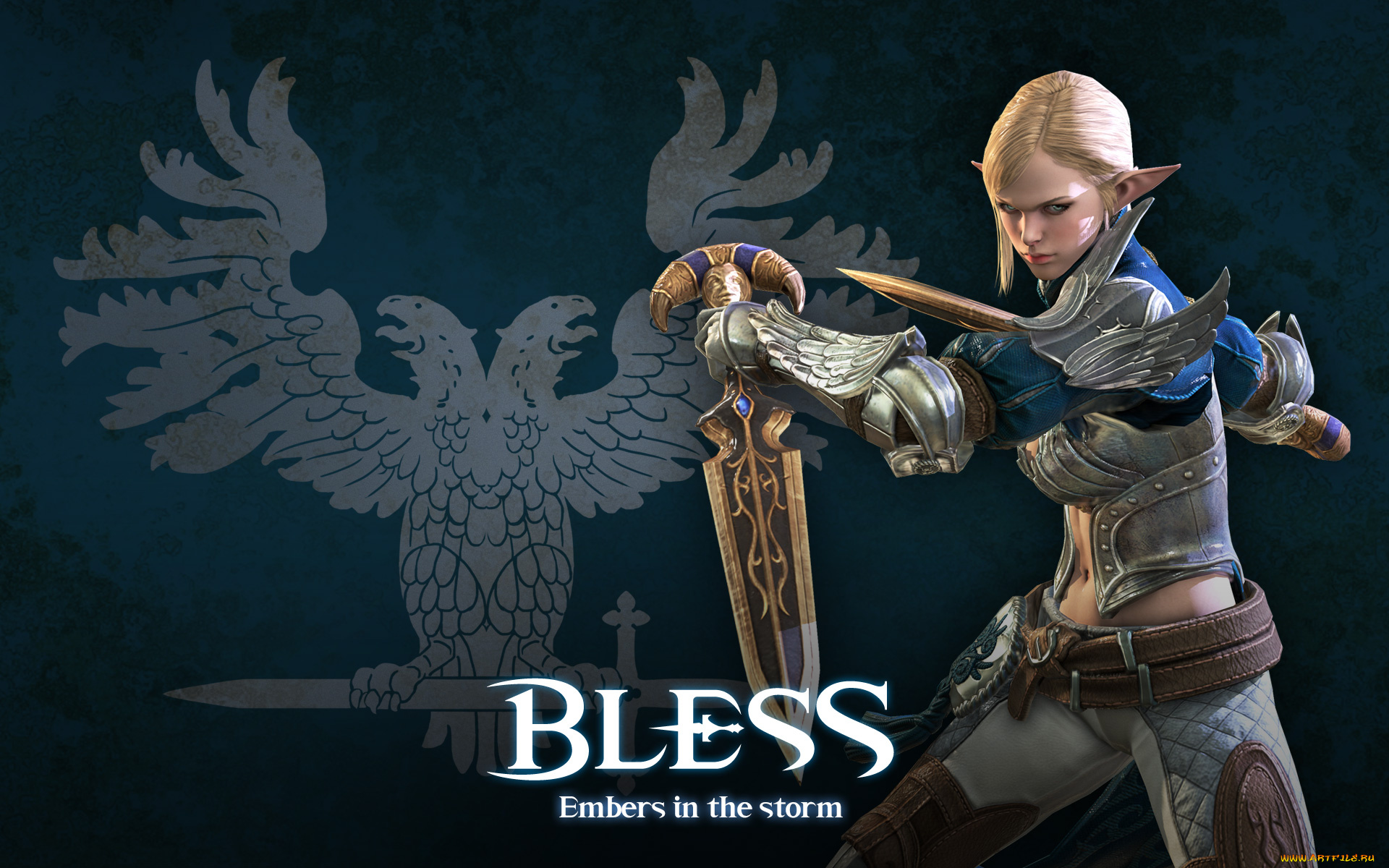 видео, игры, bless, online, персонаж