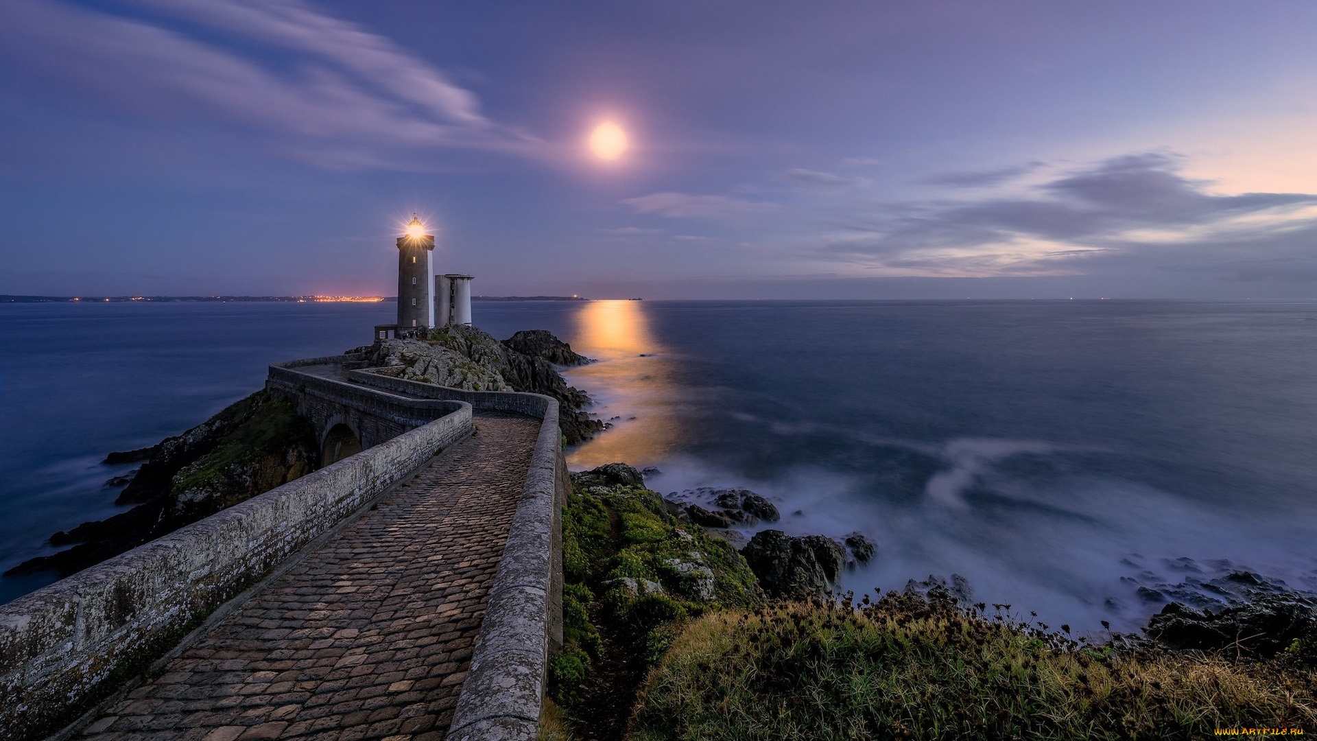 phare, du, petit, minou, france, природа, маяки, phare, du, petit, minou