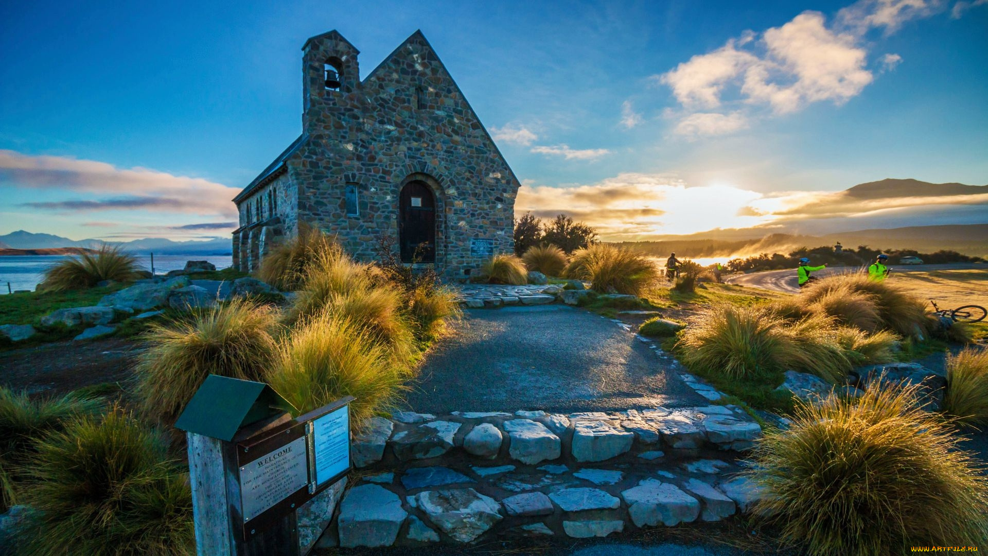 church, at, lake, tekapo, new, zealand, города, -, католические, соборы, , костелы, , аббатства, church, at, lake, tekapo, new, zealand