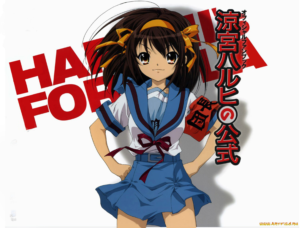 the, melancholy, of, haruhi, suzumiya, аниме