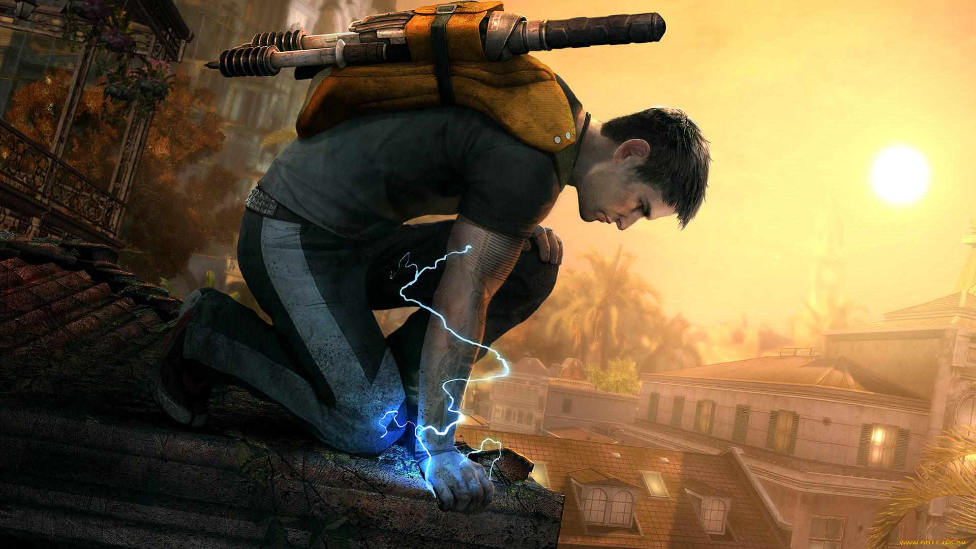 infamous, видео, игры