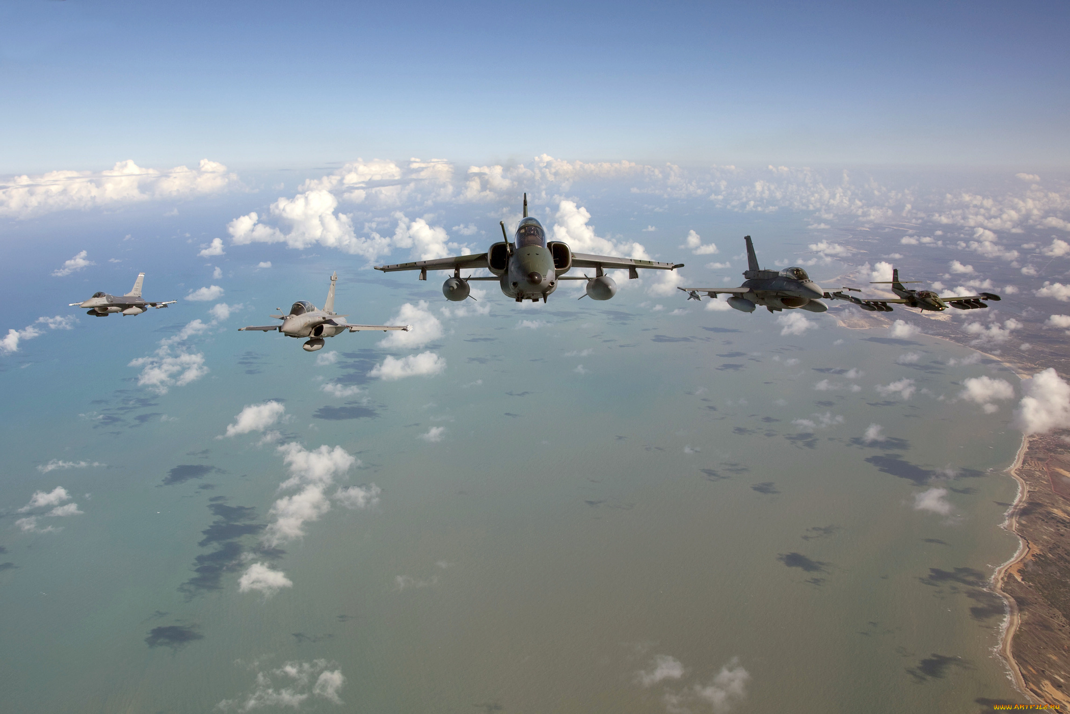 авиация, боевые, самолёты, f-5e