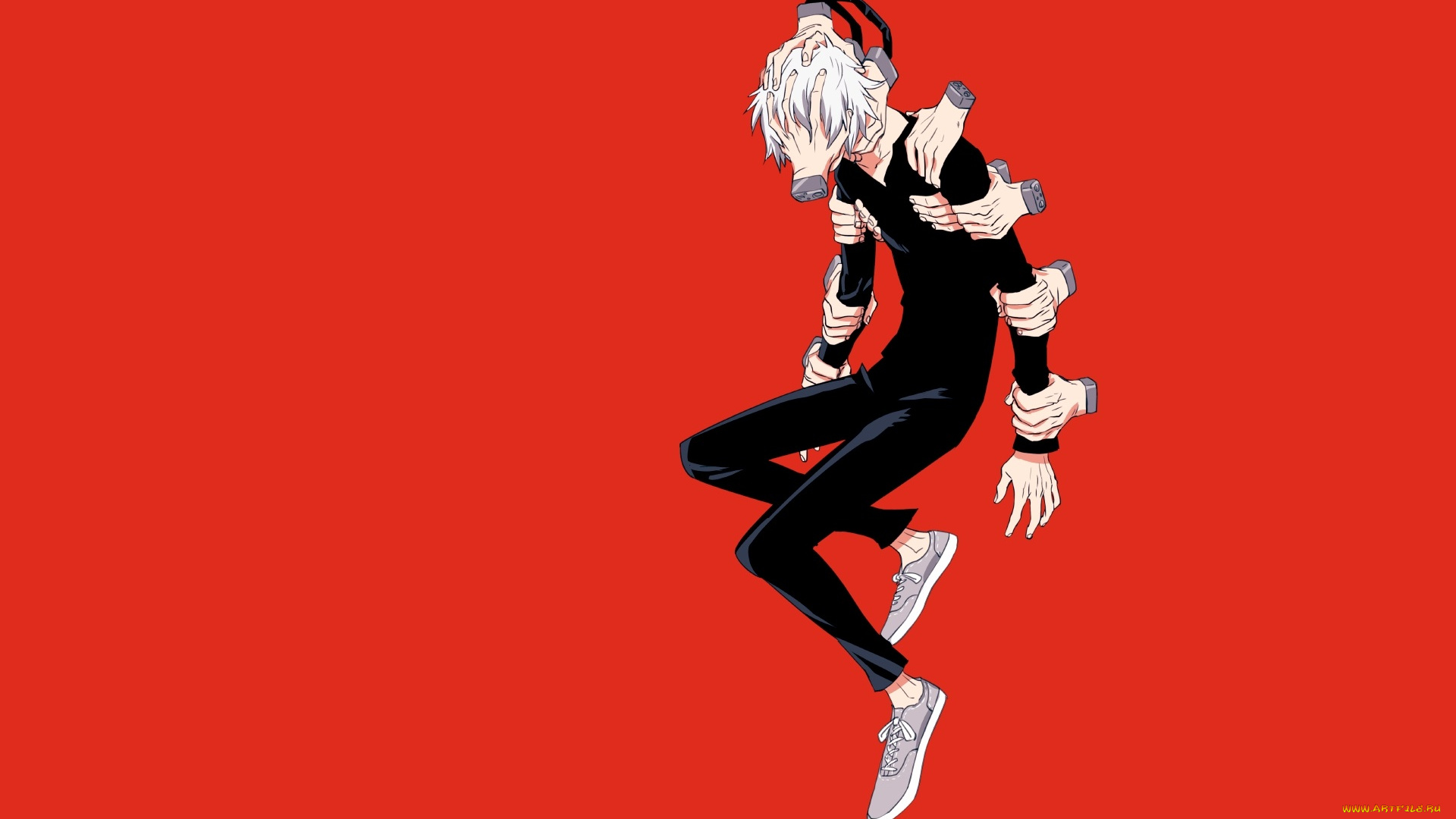 аниме, boku, no, hero, academia, shigaraki, tomura