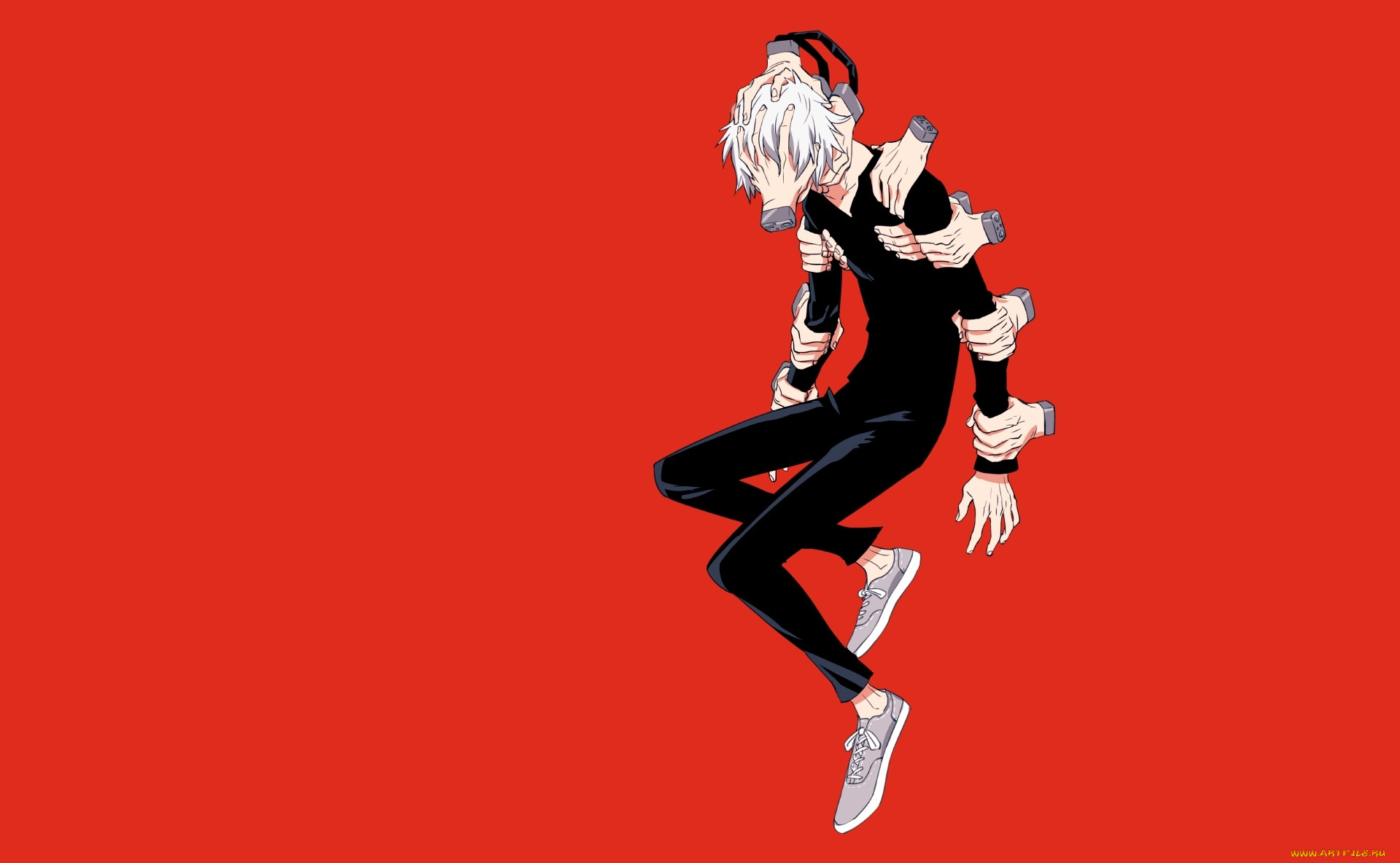 аниме, boku, no, hero, academia, shigaraki, tomura