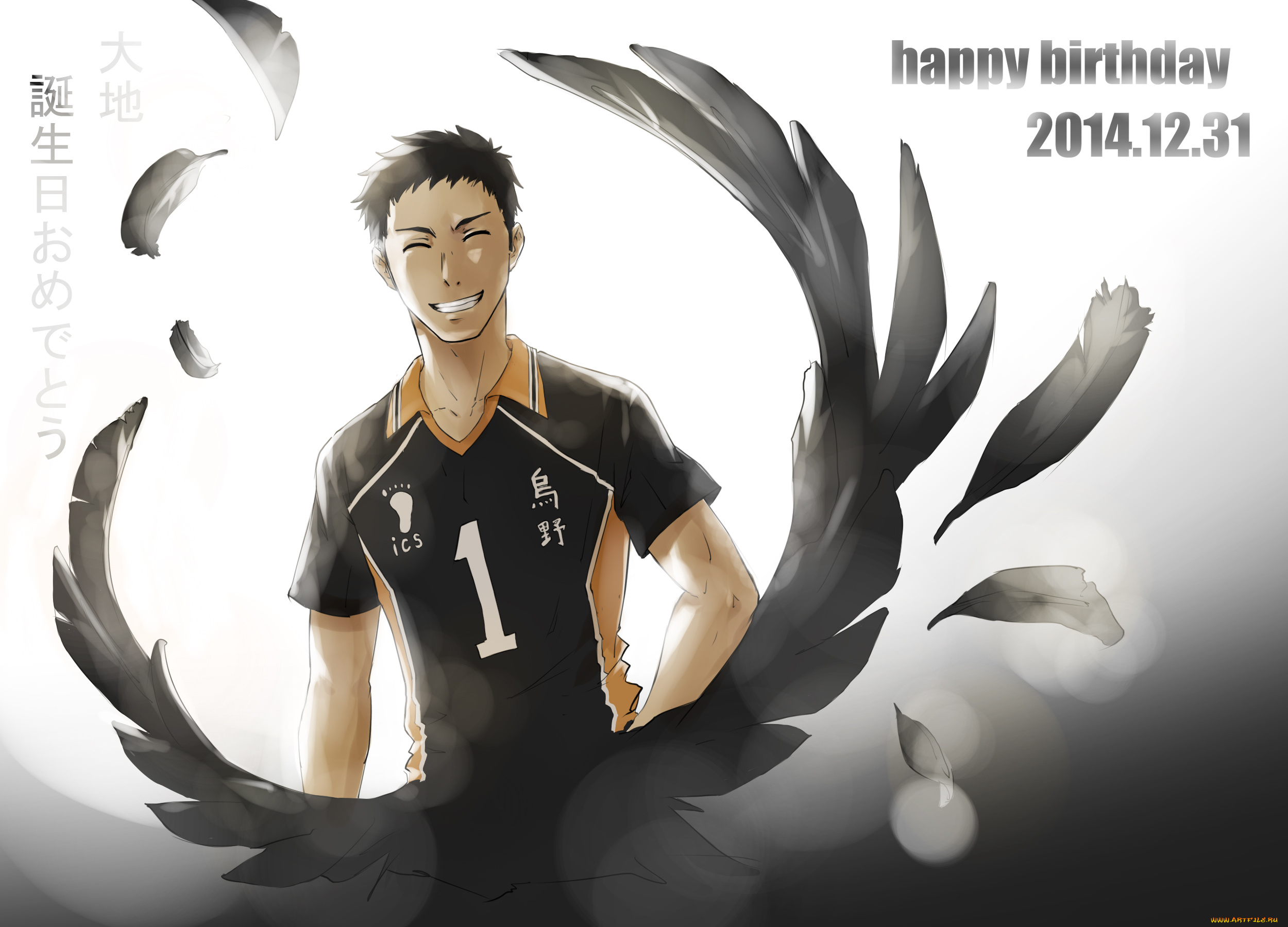 аниме, haikyuu, daichi