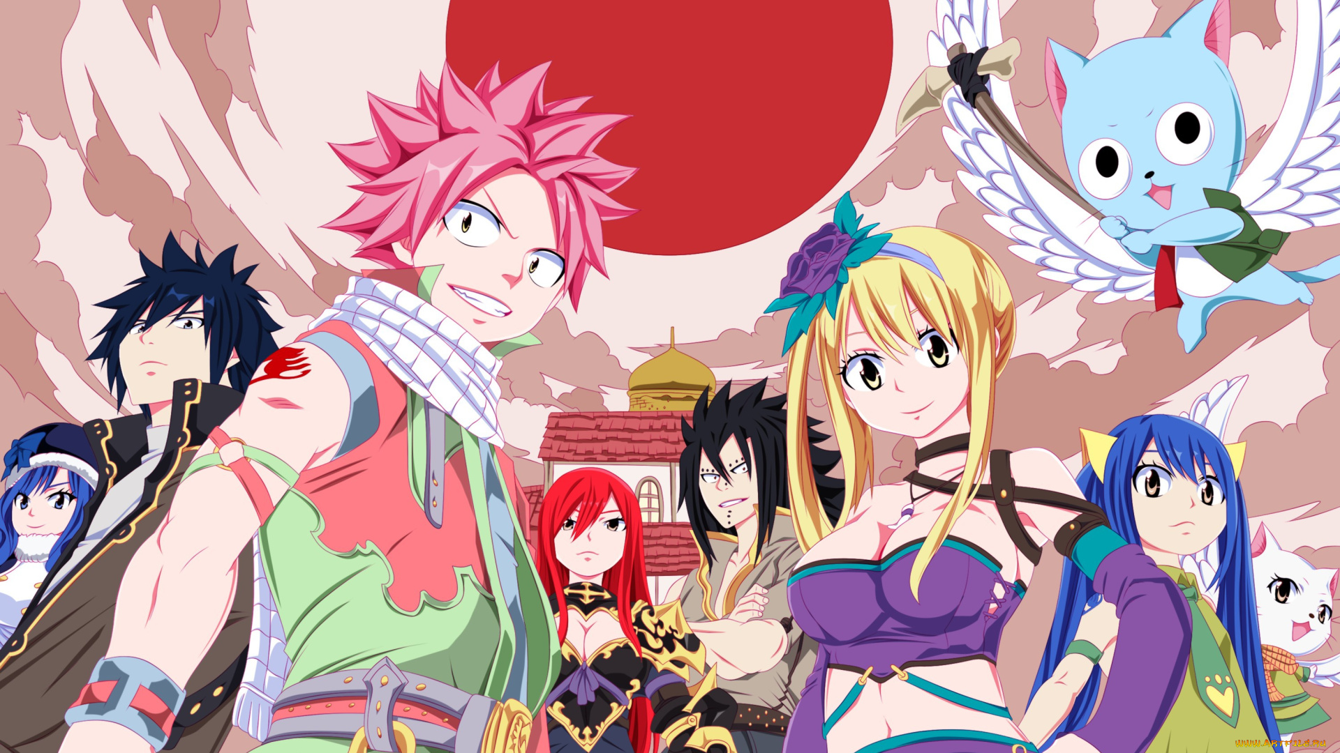 аниме, fairy, tail, anime, neko, natsu, fairy, tail, japanese, wendy, happy, gray, by, ajm, fairytail, erza, dragon, slayer, oppai, asiatic, oriental, devil, juvia, mahou, manga, asian, lucy, gajeel, carla