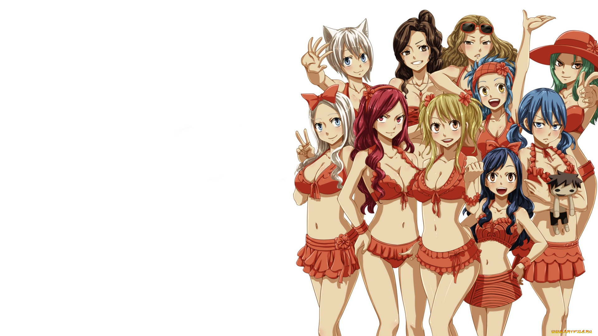 аниме, fairy, tail, boobies, busty, titty, fairy, tail, mahou, kyojin, huge, bishojo, oppai