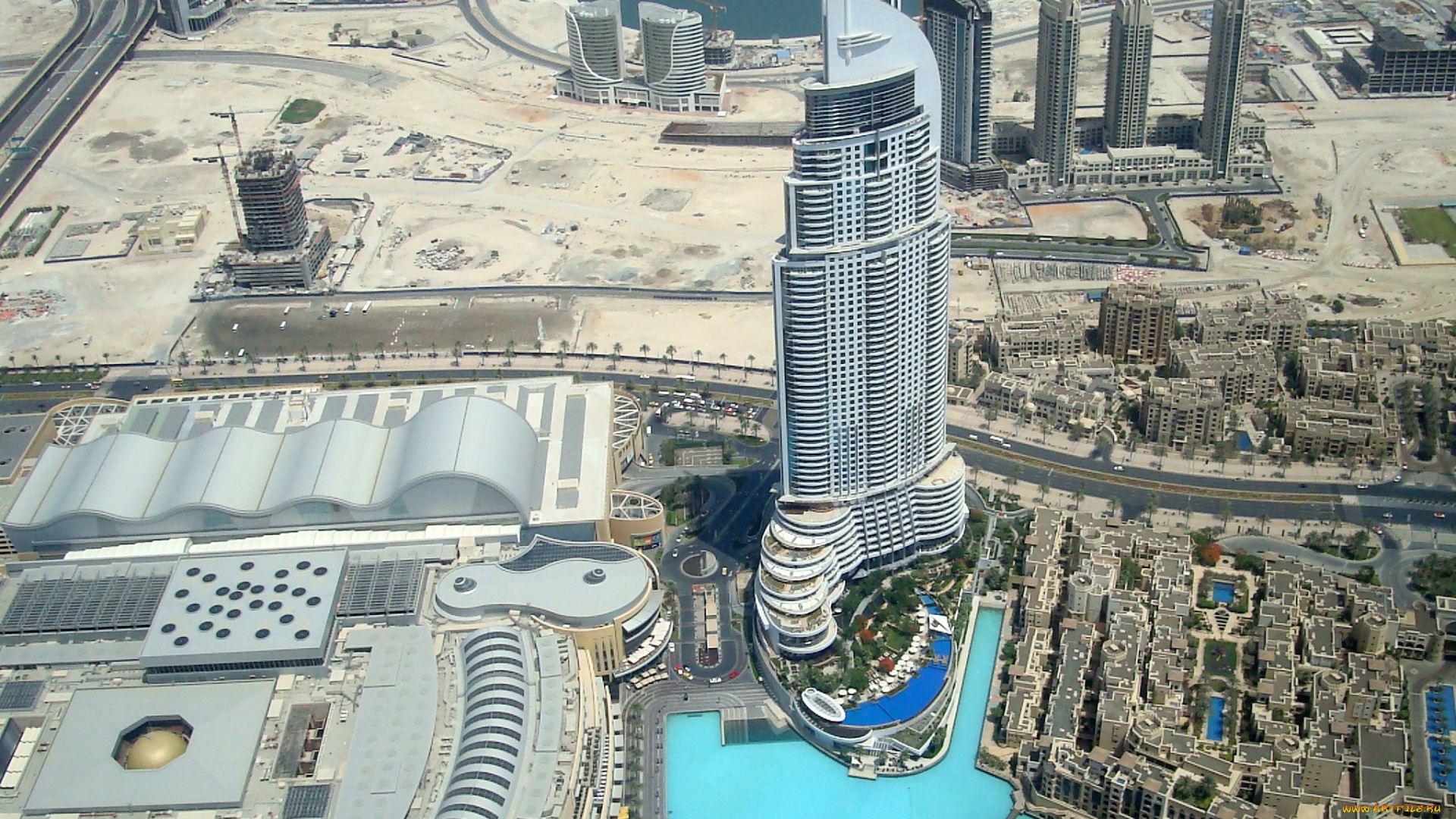 tallest, bulding, , burj, khalifa, , dubai, города, дубай, , оаэ, простор