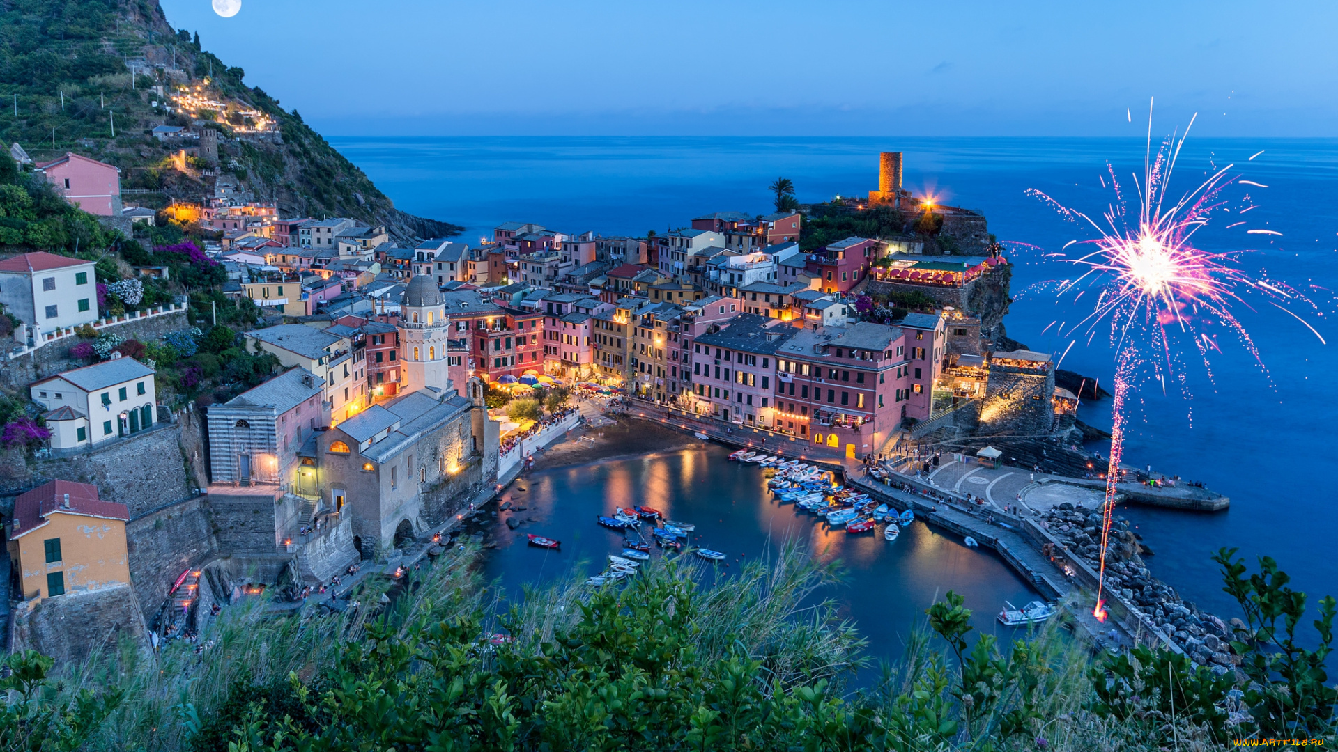 telvernazza, , le, cinque, terre, , liguria, города, -, панорамы, простор