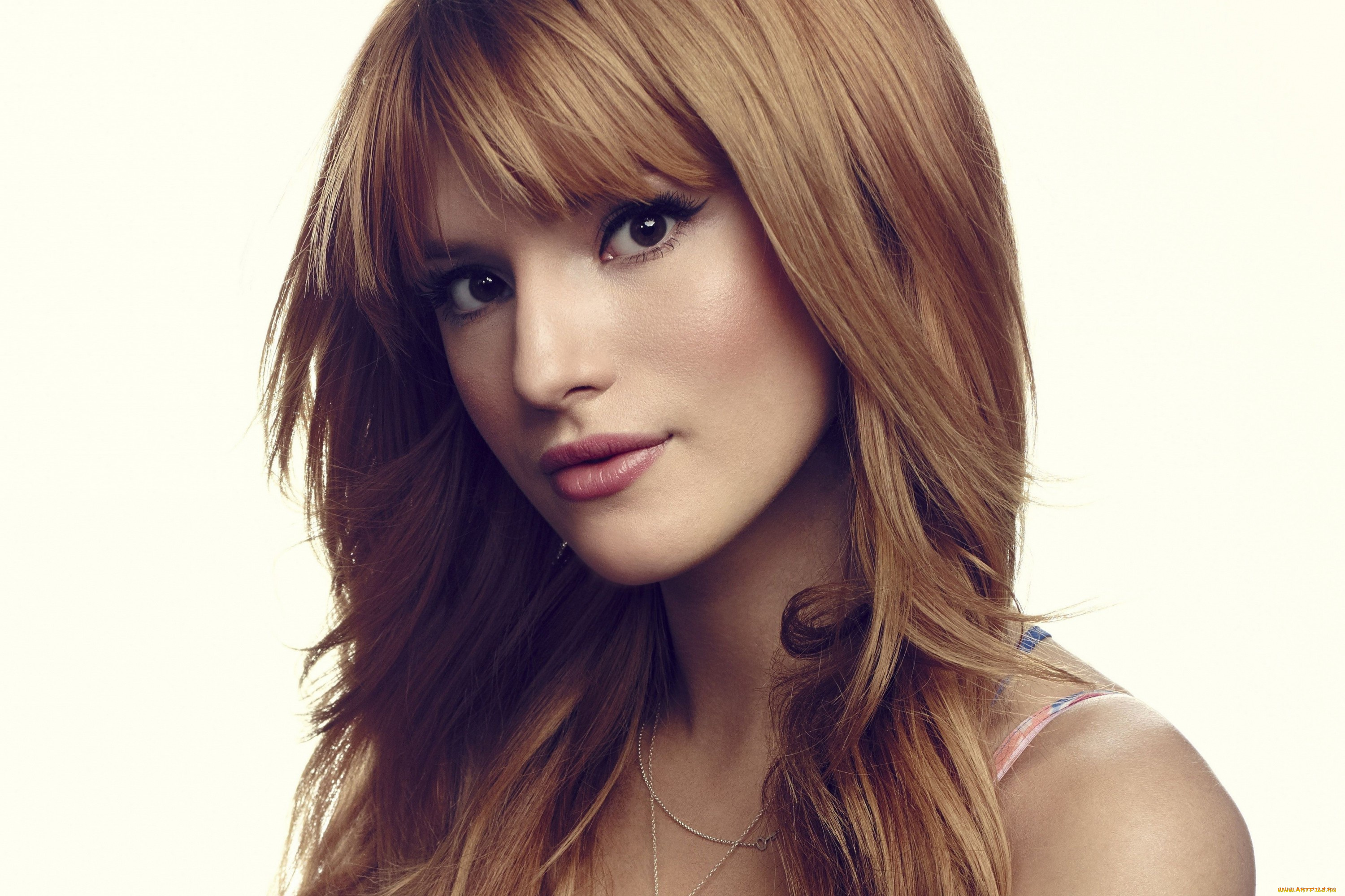 девушки, bella, thorne, рыжая, лицо