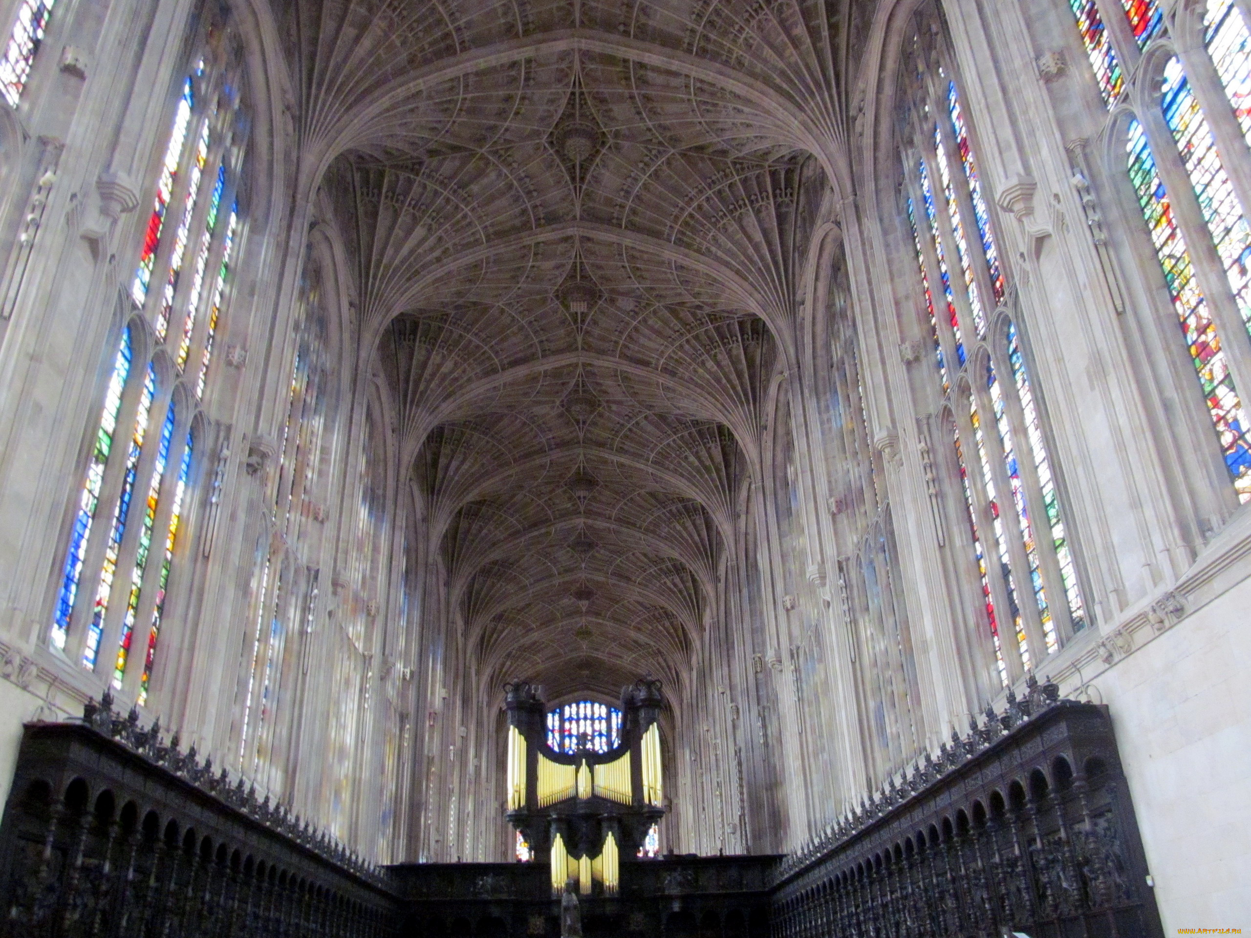 kings, college, chapel, cambridge, uk, интерьер, убранство, , роспись, храма, kings, college, chapel, cambridge