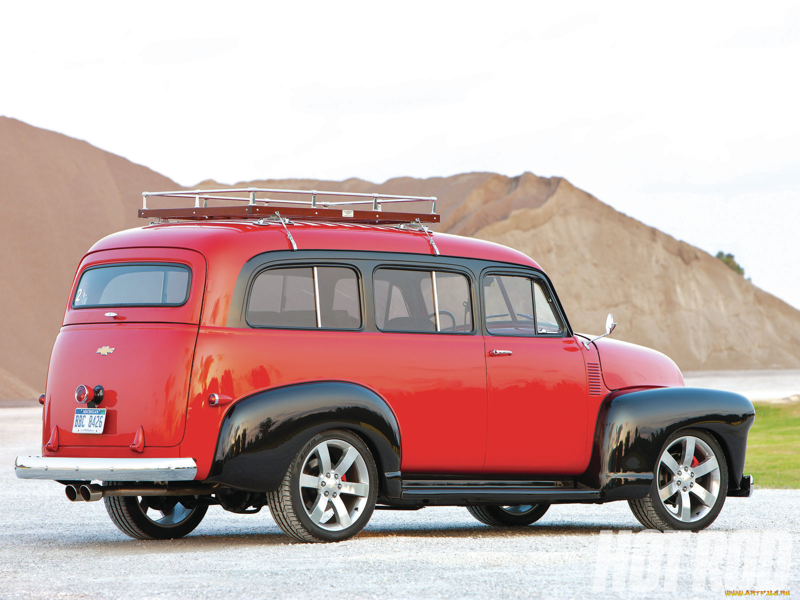 1953, chevrolet, suburban, автомобили, custom, van`s