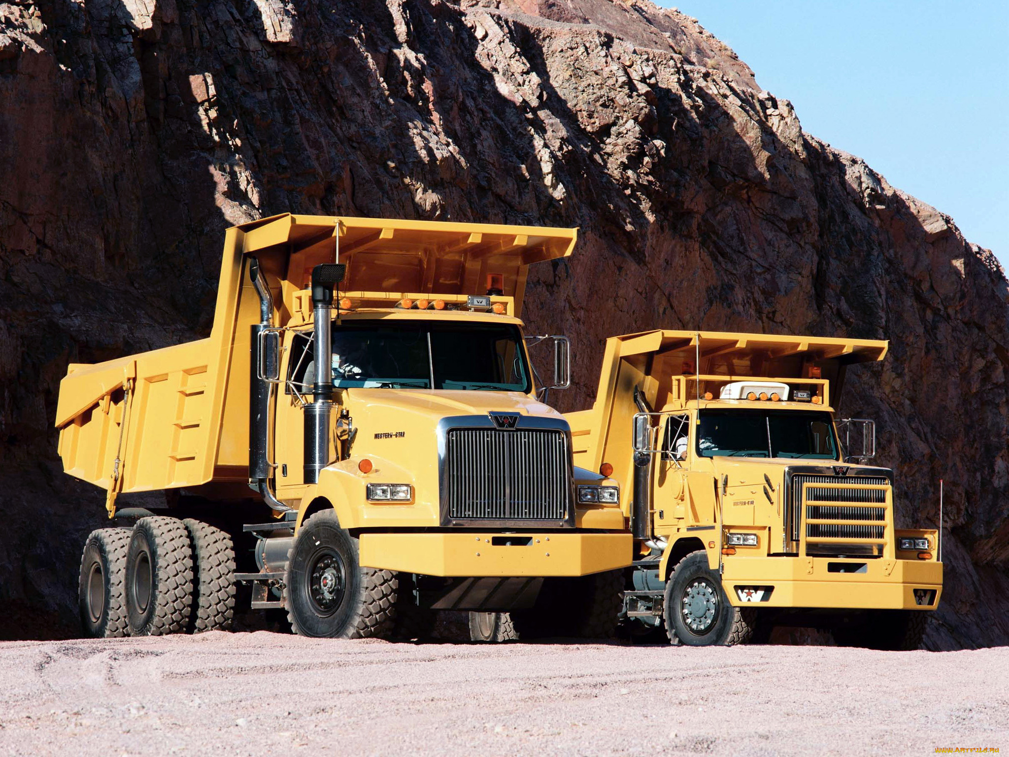 dump, truck, автомобили, western, star