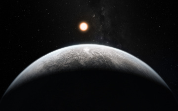 Картинка космос арт парус экзопланета звезда hd 85512 b