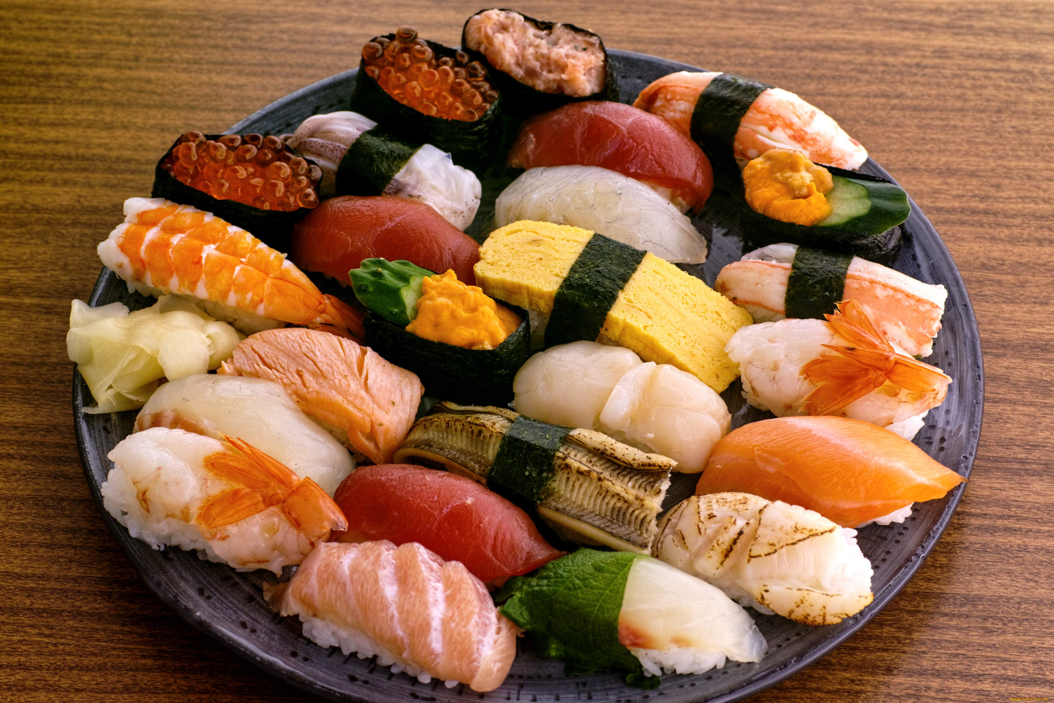 еда, рыба, морепродукты, суши, роллы, набор