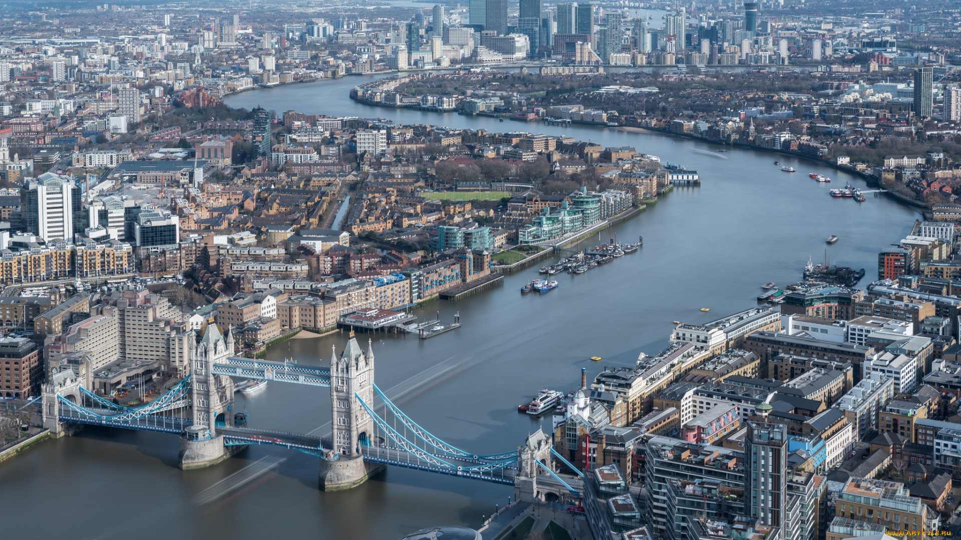 london, города, лондон, , великобритания, панорама