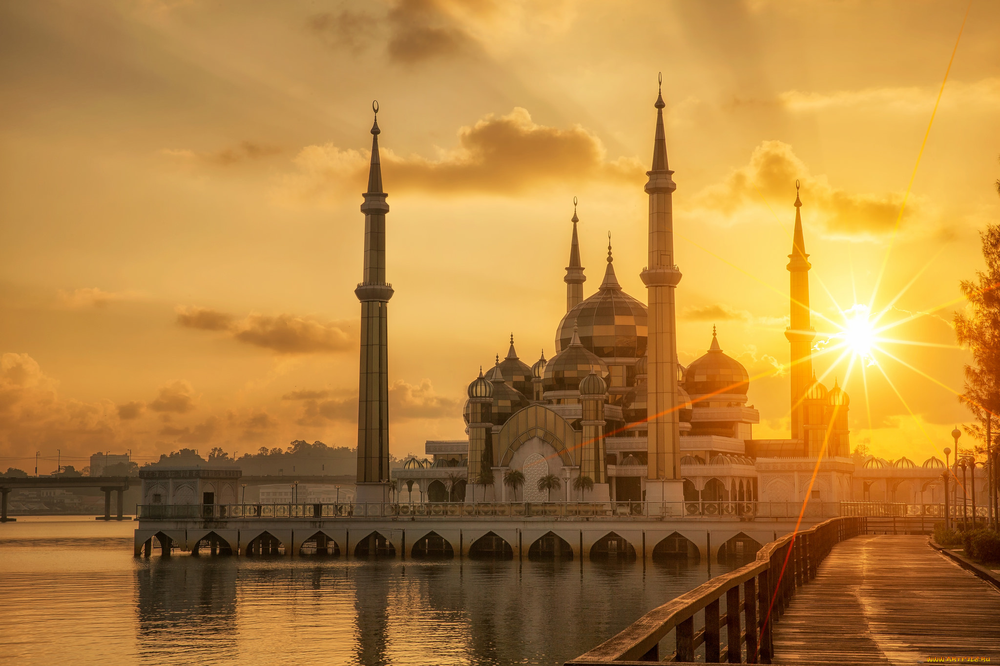 crystal, mosque, города, -, мечети, , медресе, простор, религия, ислам