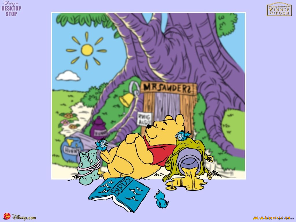 мультфильмы, winnie, the, pooh