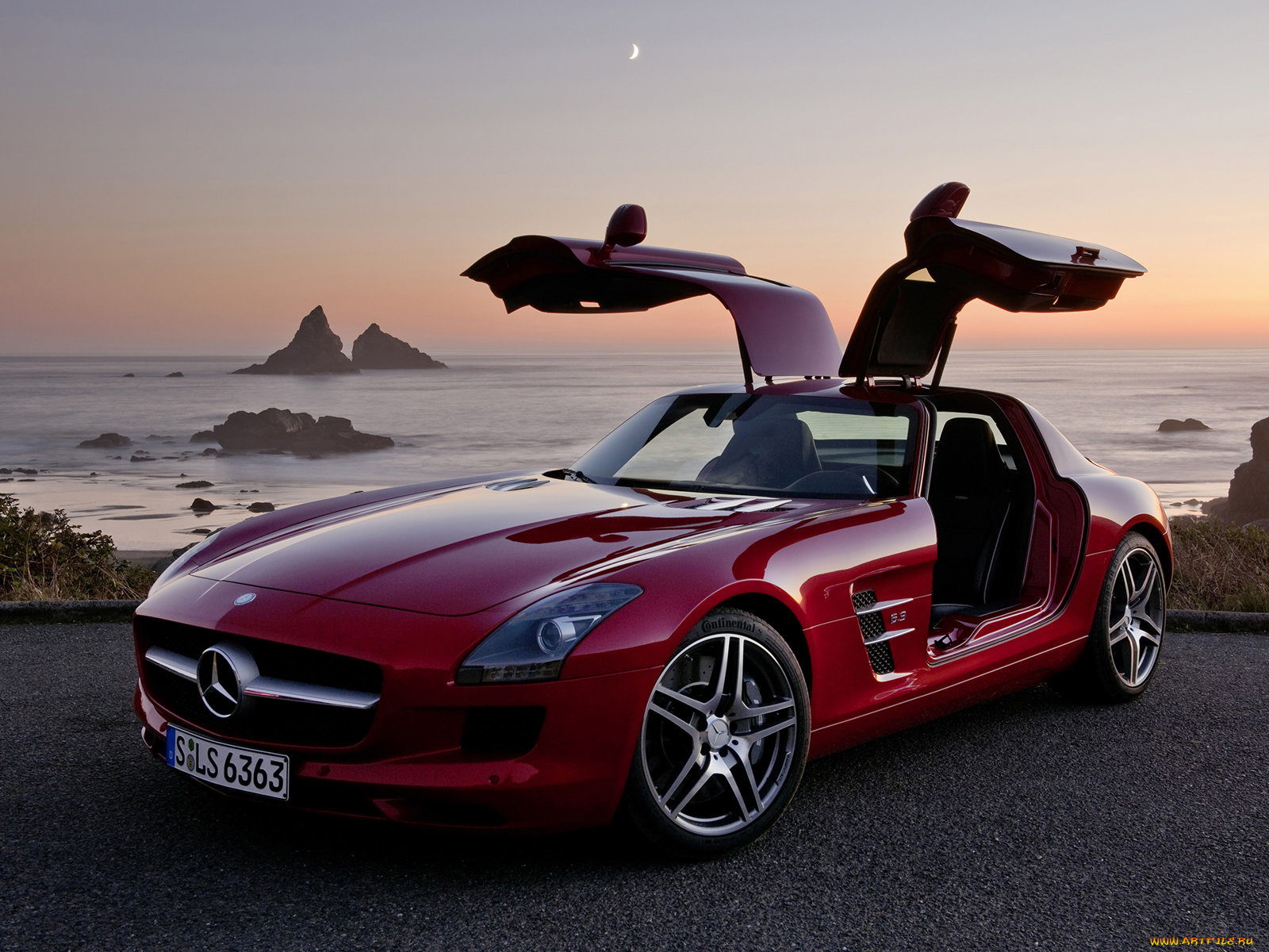 mercedes, benz, sls, amg, 2011, автомобили