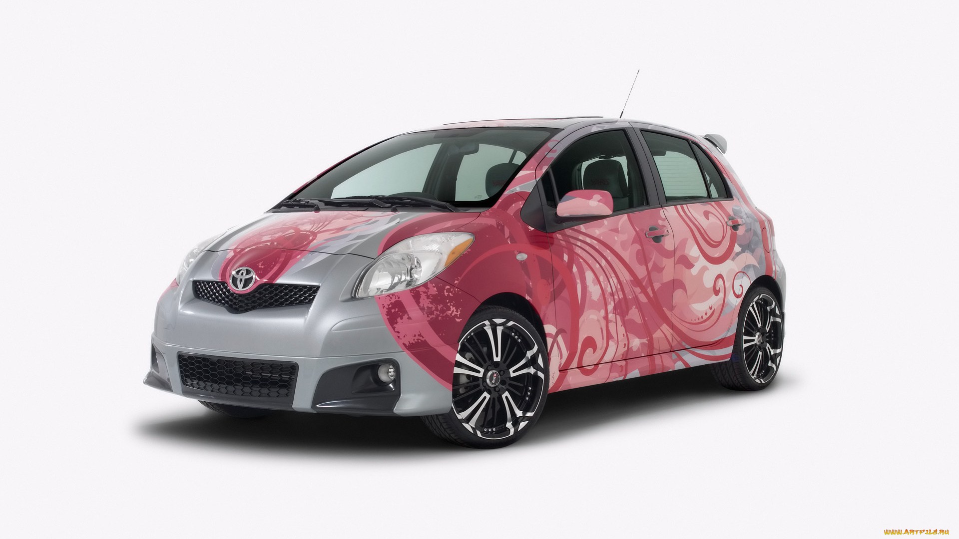 2009, toyota, hard, kandy, yaris, автомобили