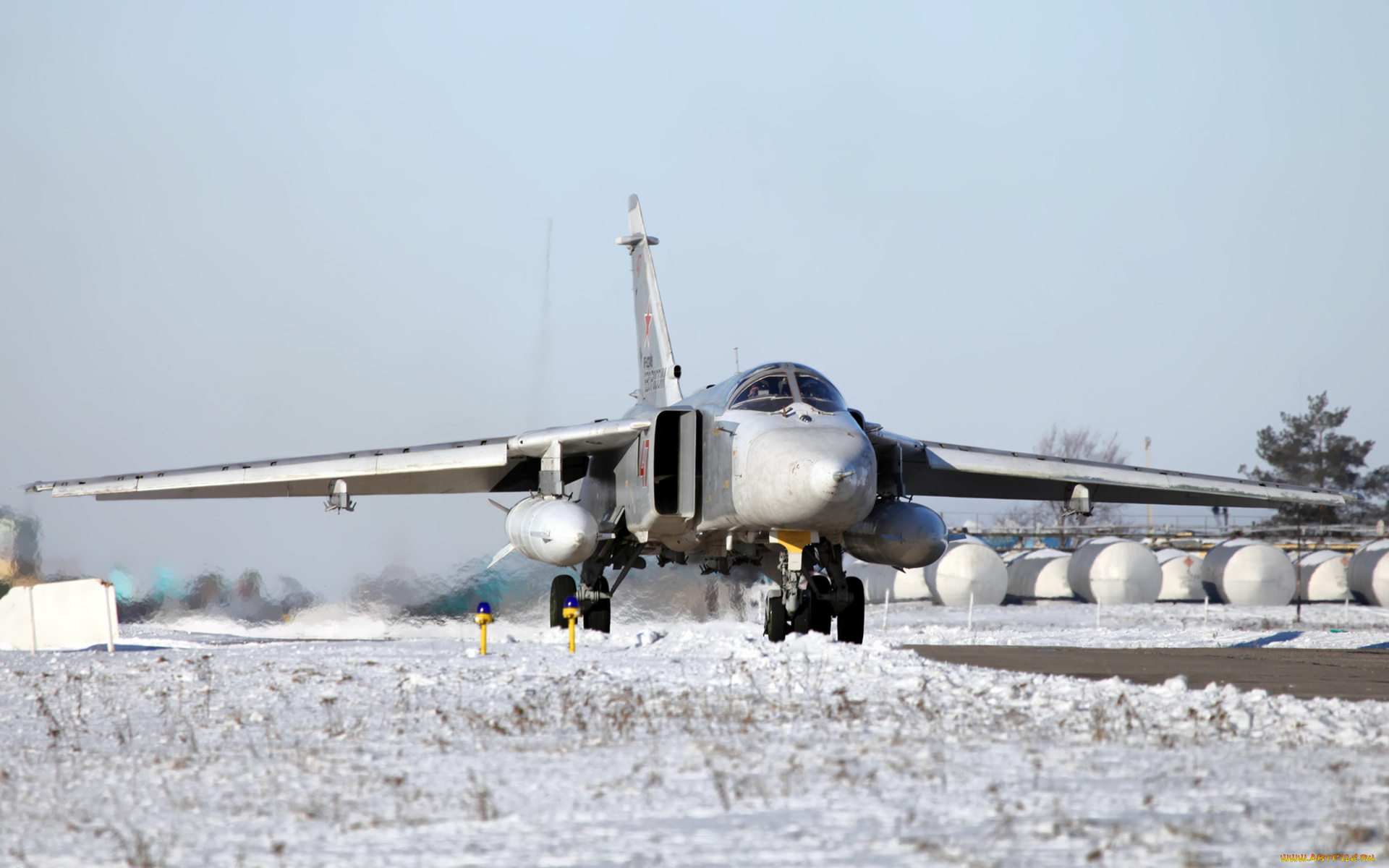 авиация, боевые, самолёты, снег