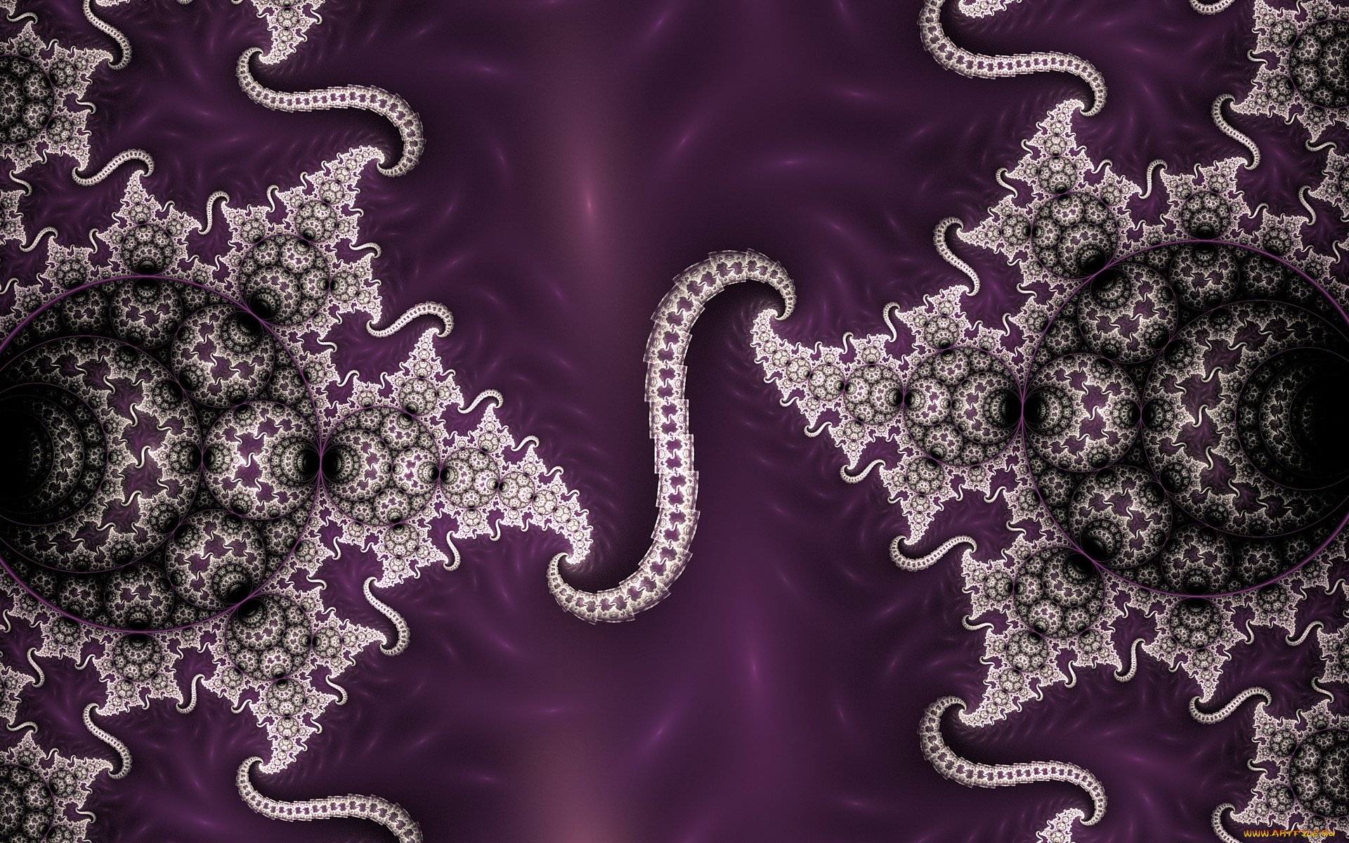 3д, графика, фракталы, , fractal, узор, цвета, фон