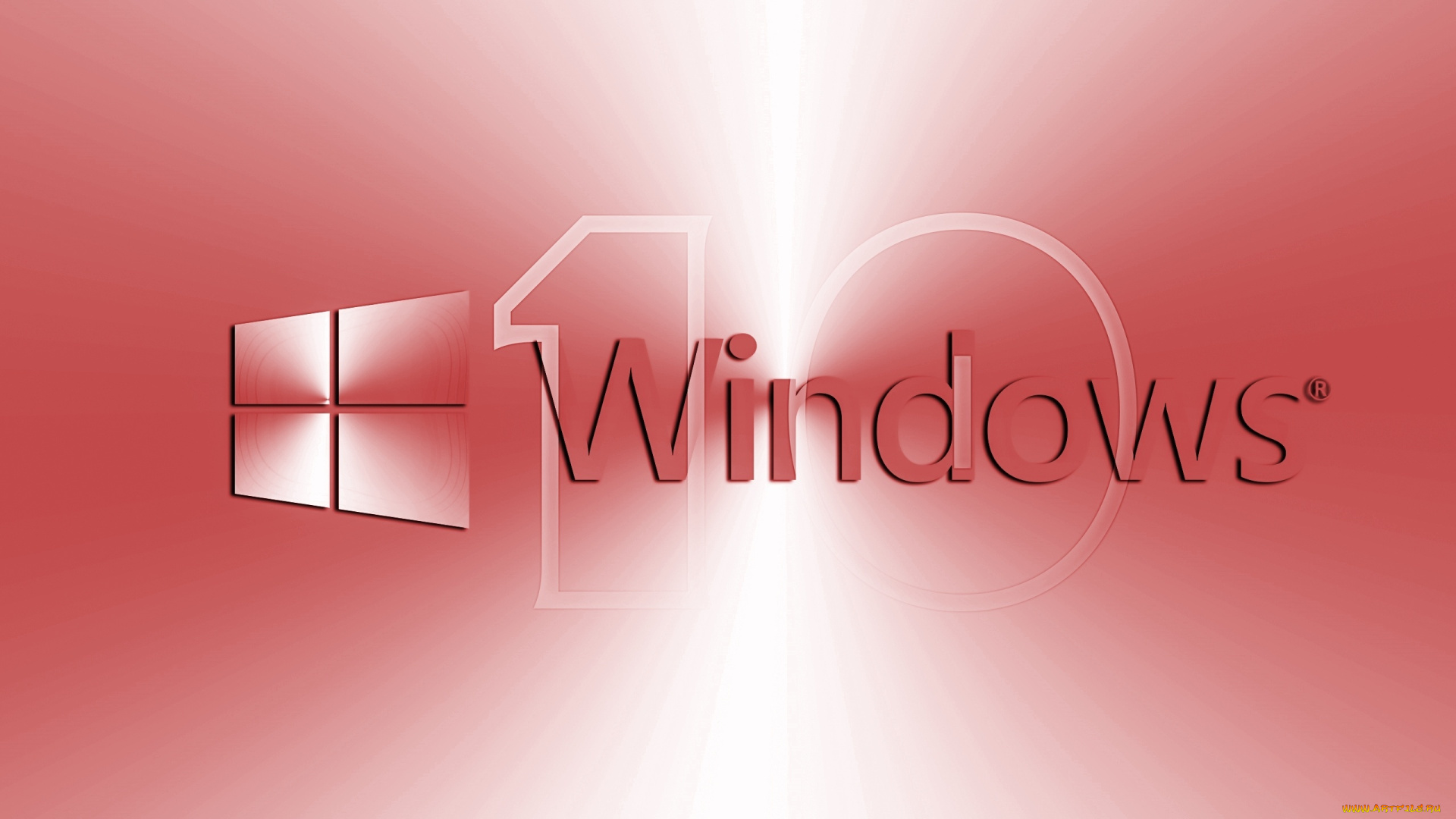 компьютеры, windows, , 10, фон, логотип