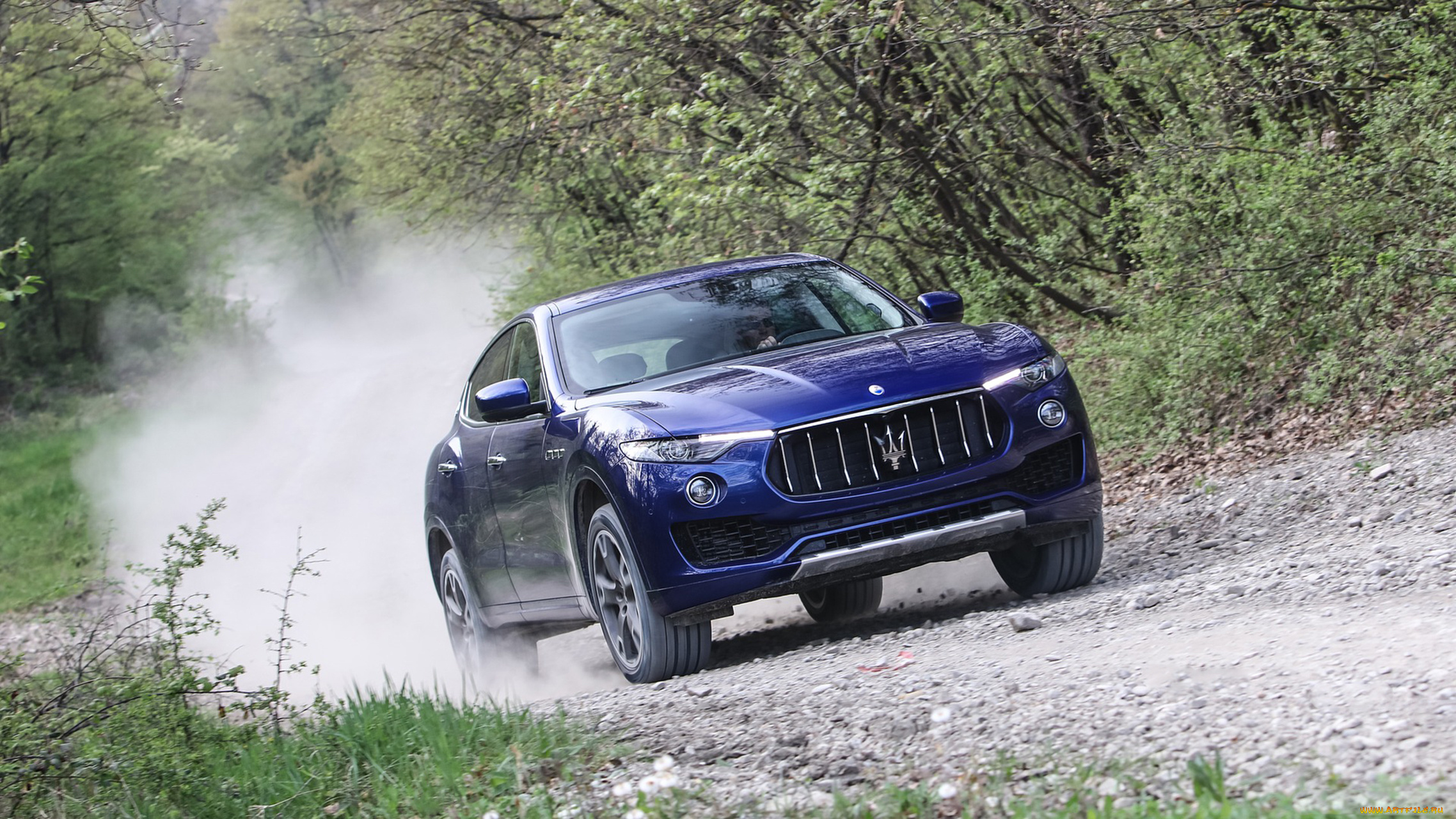 maserati, levante, 2017, автомобили, maserati, levante, синий, 2017