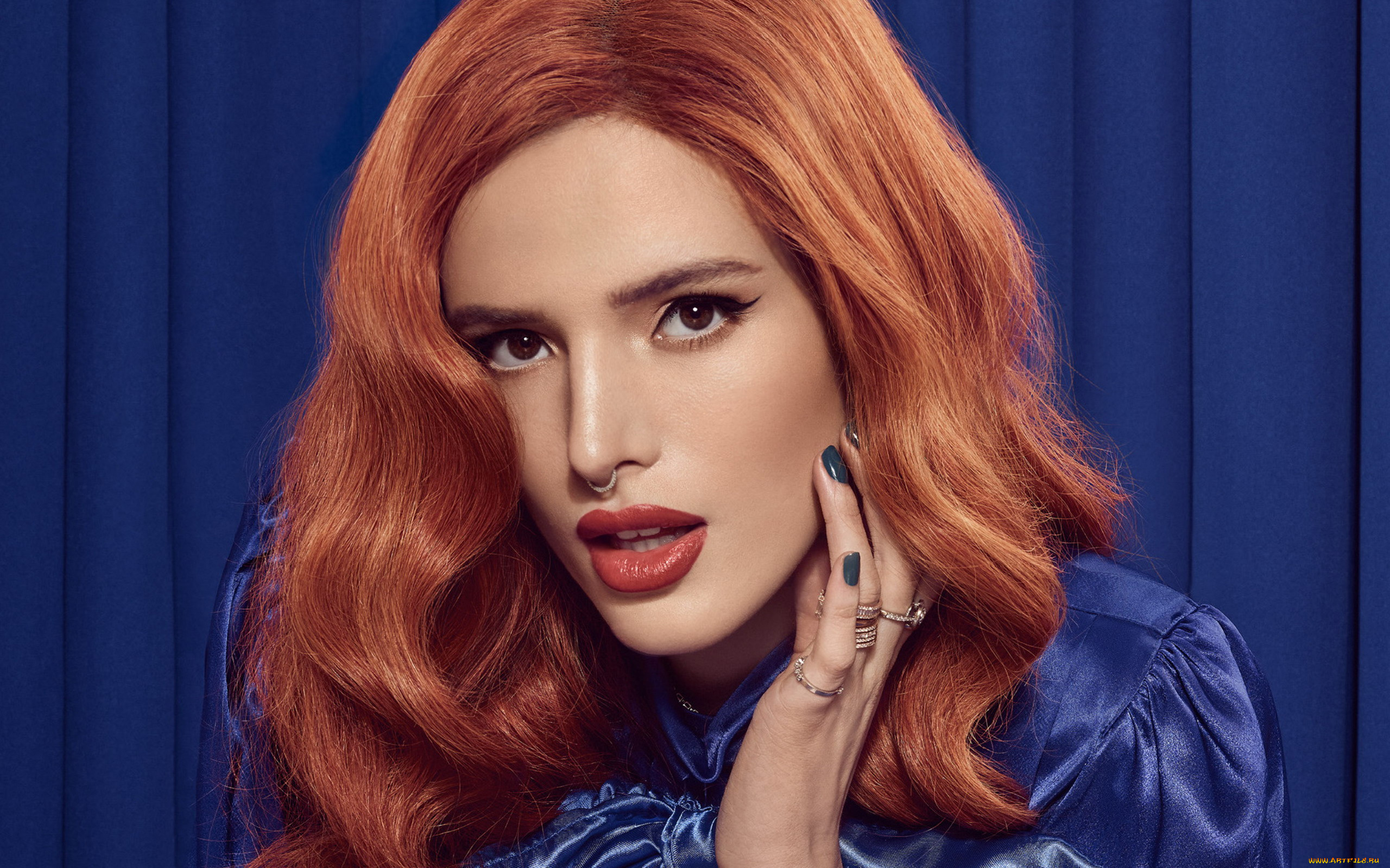 девушки, bella, thorne, пирсинг