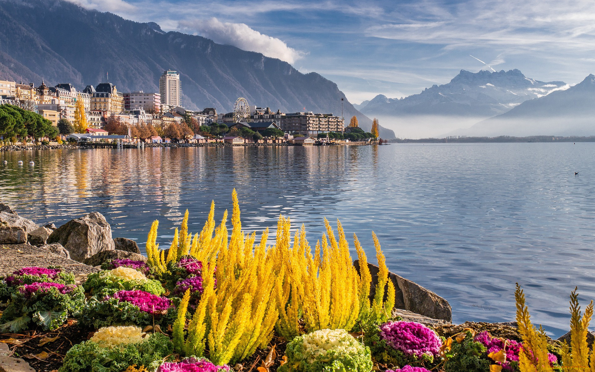 montreux, switzerland, города, -, улицы, , площади, , набережные