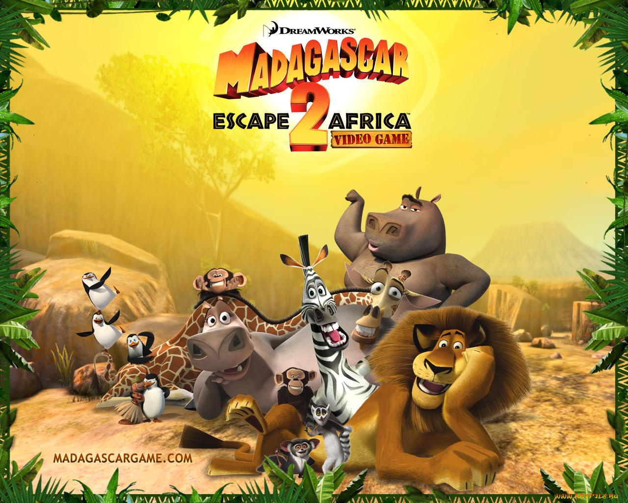 madagascar, escape, africa, видео, игры, to