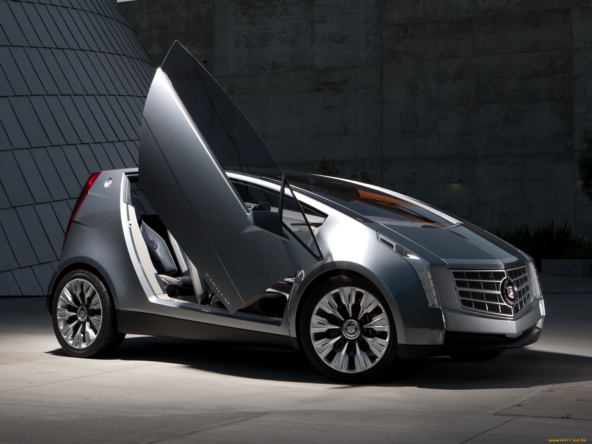 urban, luxury, concept, 2010, автомобили, cadillac