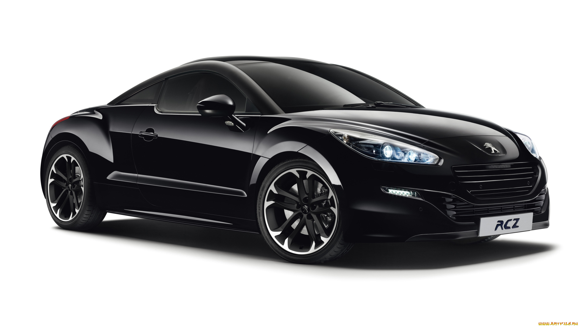 автомобили, peugeot, темный, rcz, red, carbon, 2014г