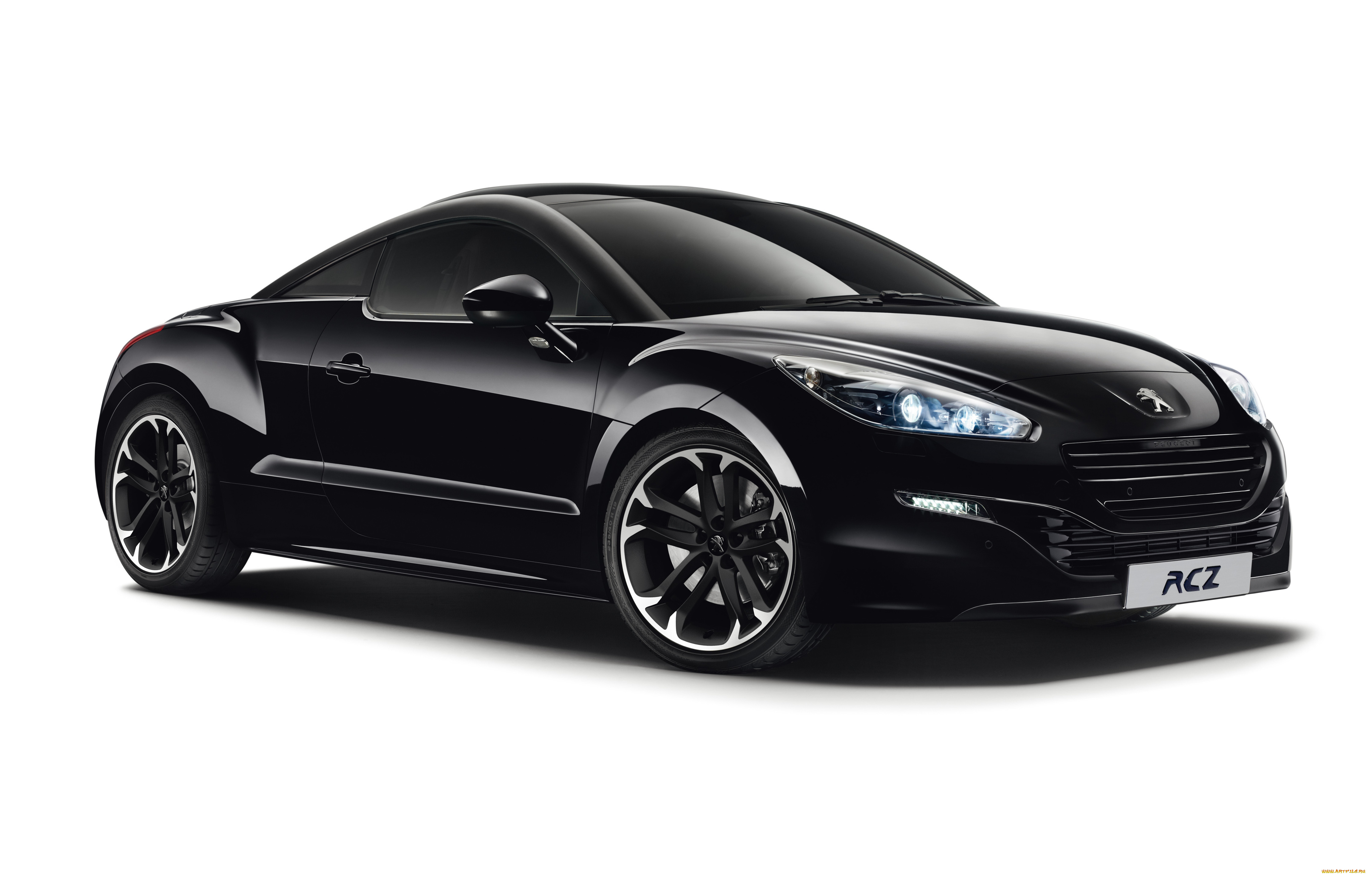 автомобили, peugeot, темный, rcz, red, carbon, 2014г