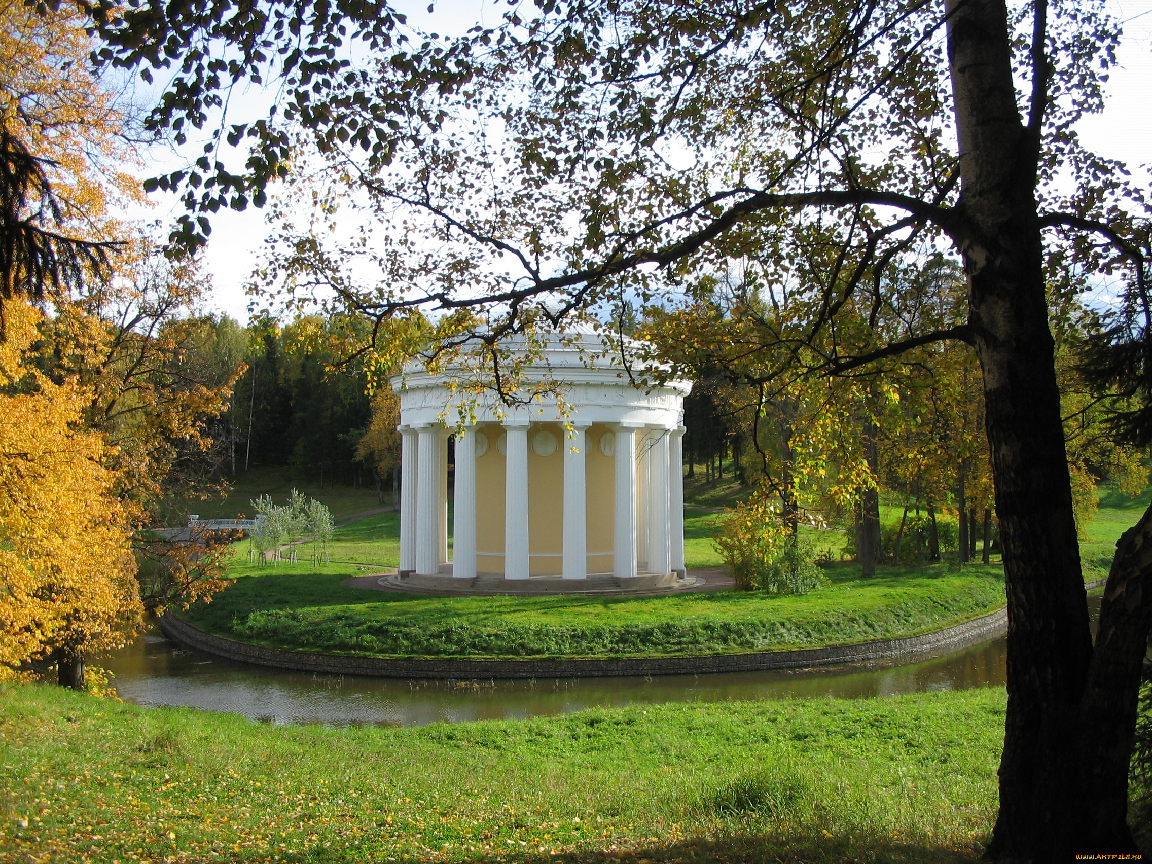 павловск, города, санкт-петербург, , петергоф, , россия, беседка, парк, санкт-, петербург