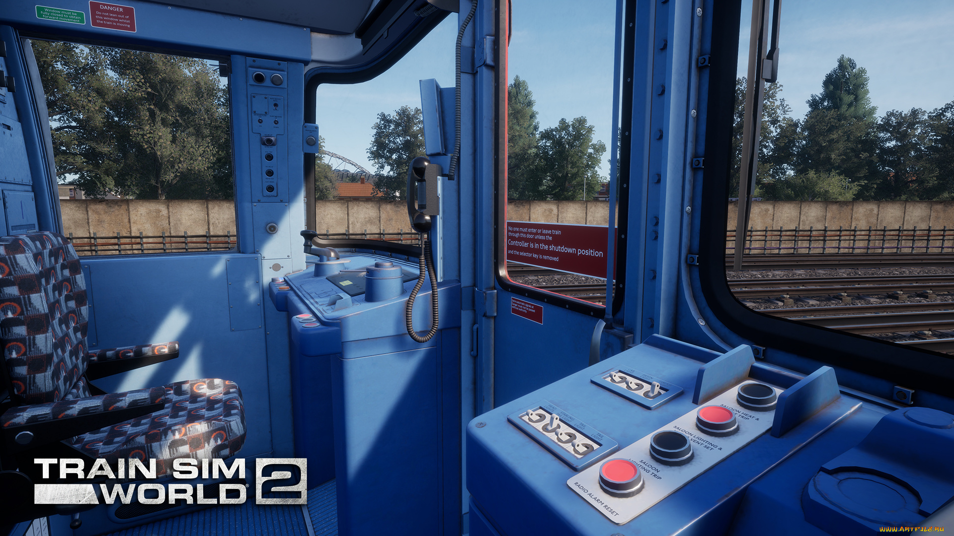 видео, игры, train, sim, world, 2, поезд, кабина, кресло