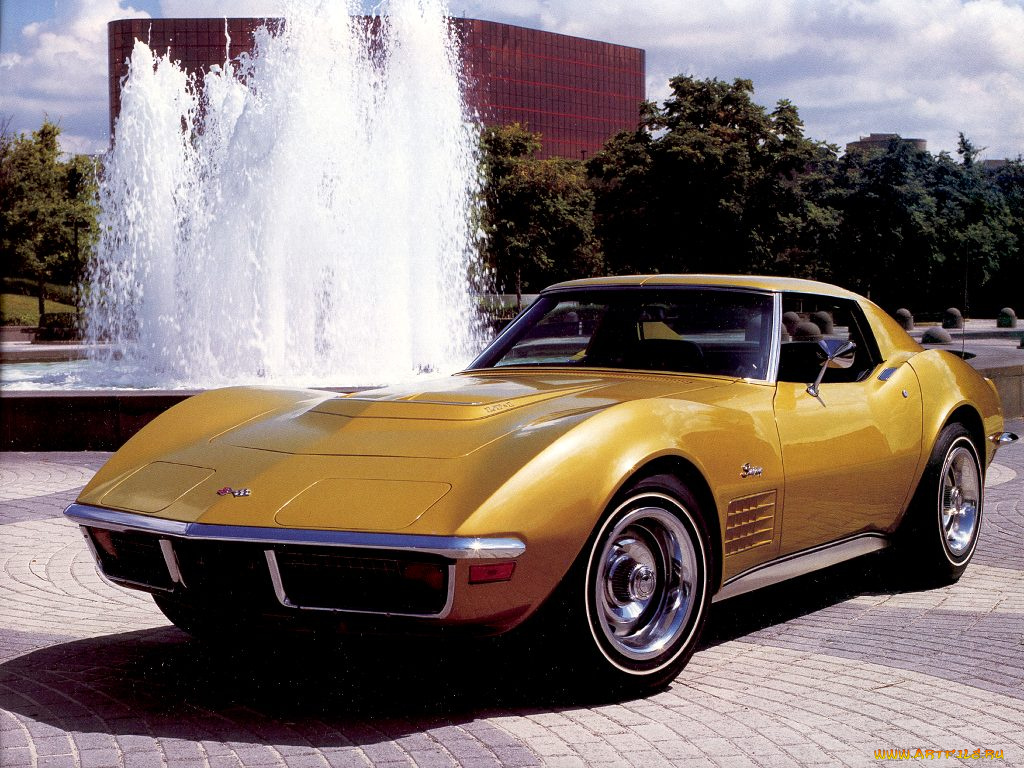 chevrolet, corvette, 1972, автомобили